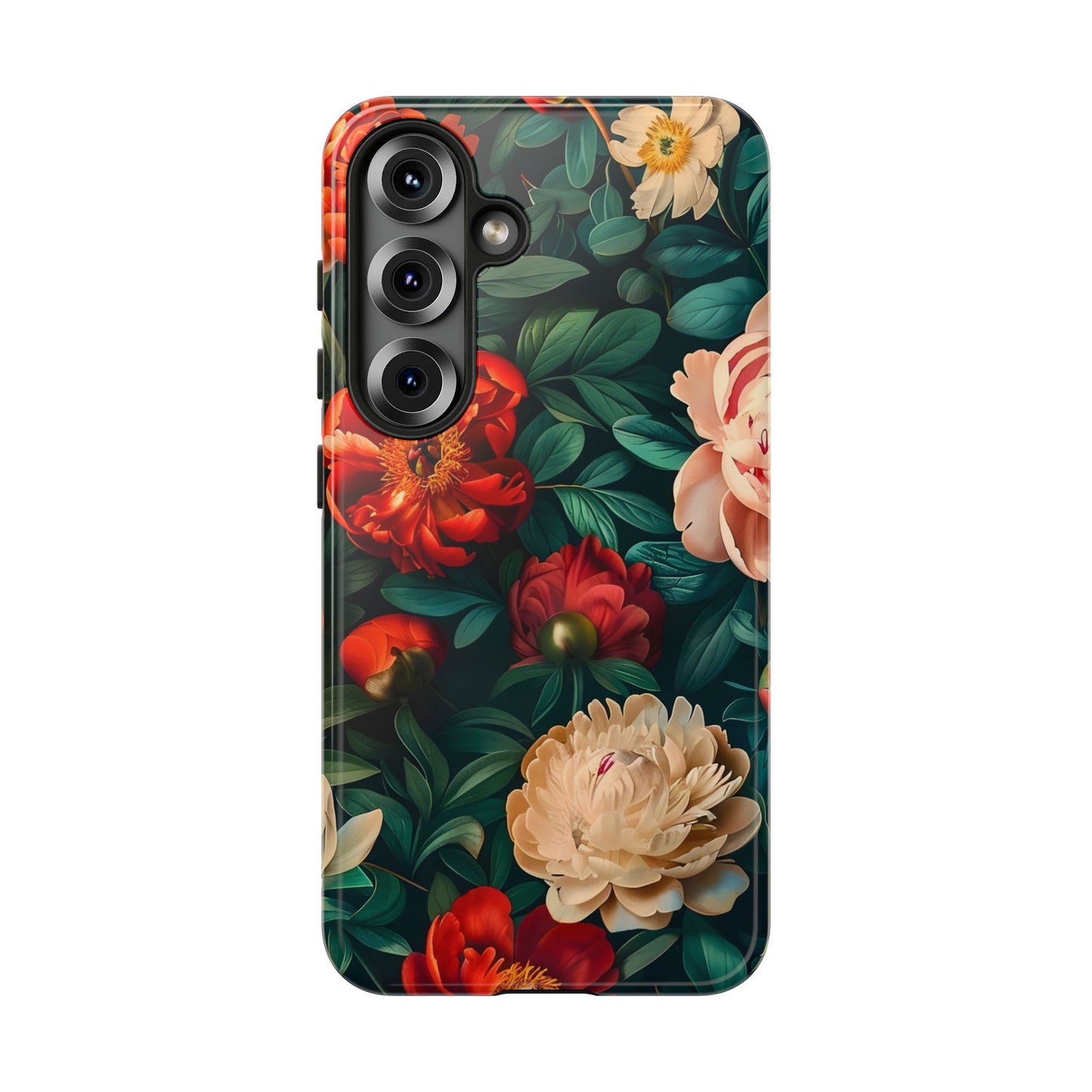 Floral Phone Case - Tough Cases, Vibrant Protection, Gift for Her, Cute Floral Design, Trendy Accessory, Perfect for Spring
