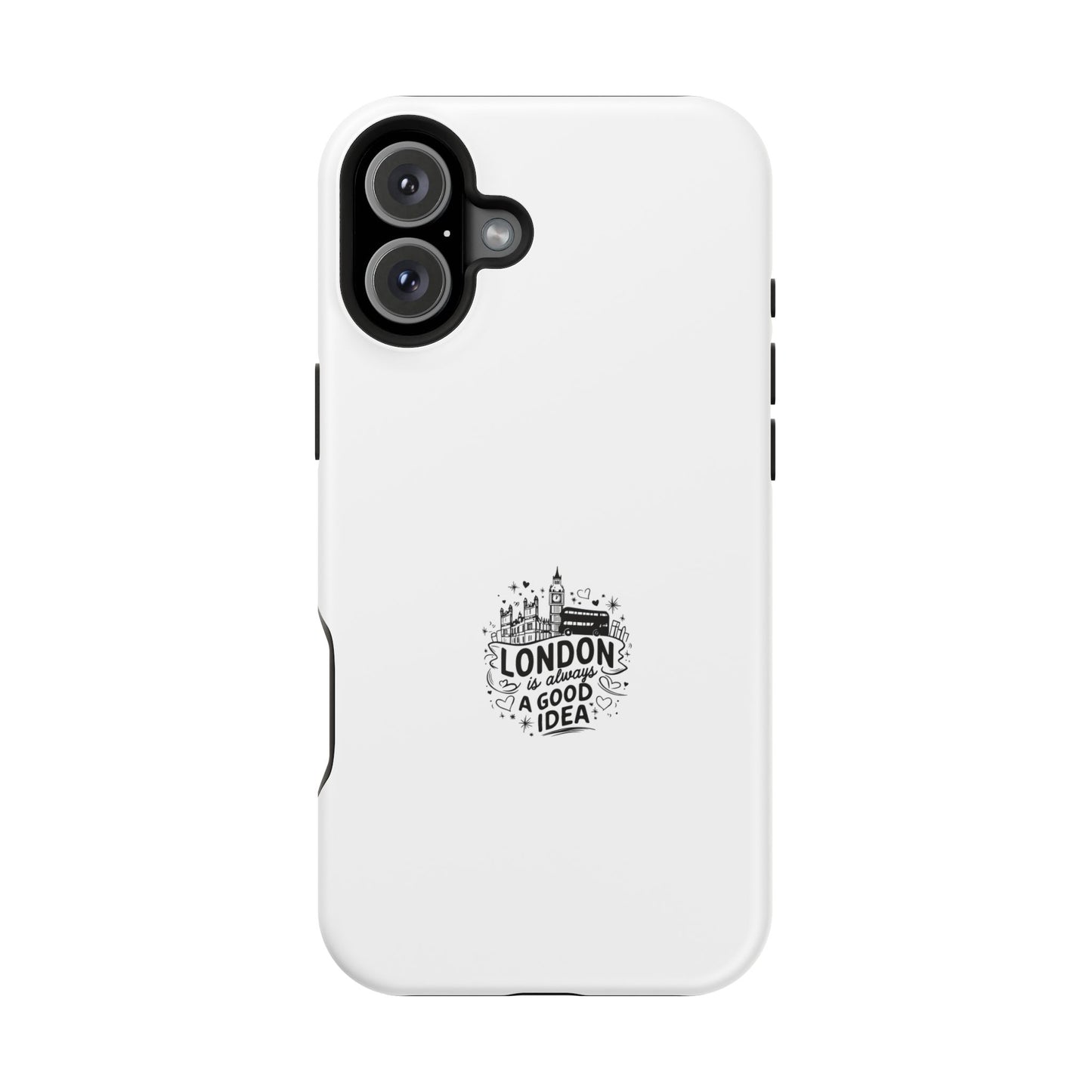 London Good Idea Magnetic Phone Case, Travel Accessories, Unique Gift, Phone Cover, London Souvenir, Custom Case