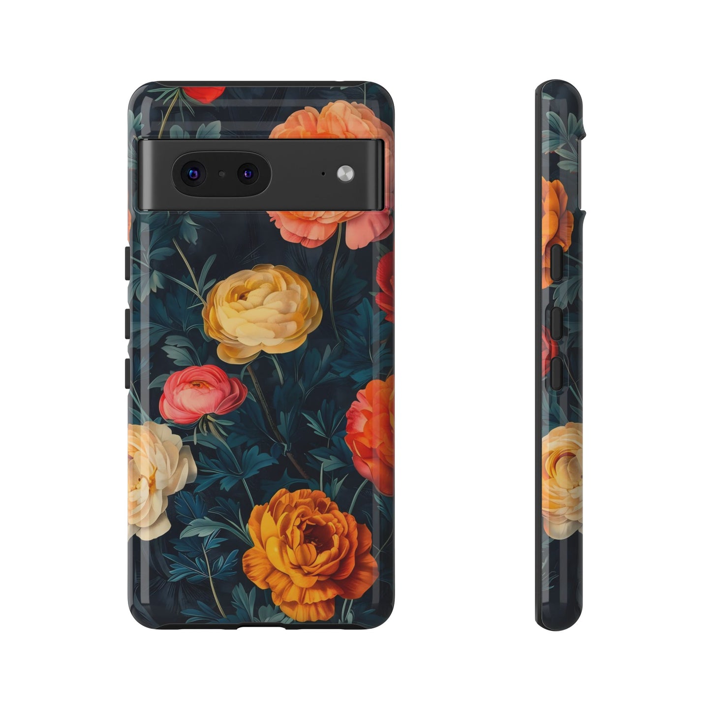Floral Phone Case, Tough Cases for Phone Protection, Gift for Flower Lovers, Floral Designs, Spring Decor