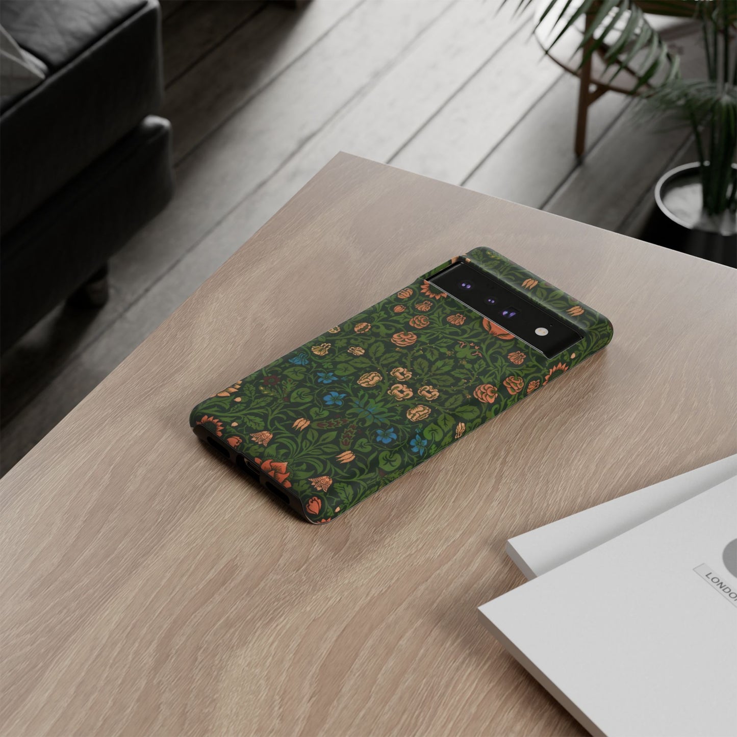 Crimson Leaf Whirl – Phone Case - Tough Cases
