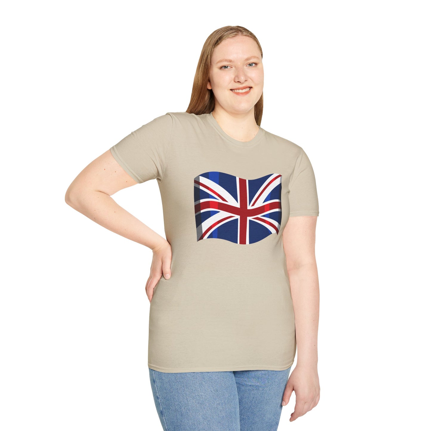 Unisex Softstyle T-Shirt - The Union Jack - Symbol of Britain