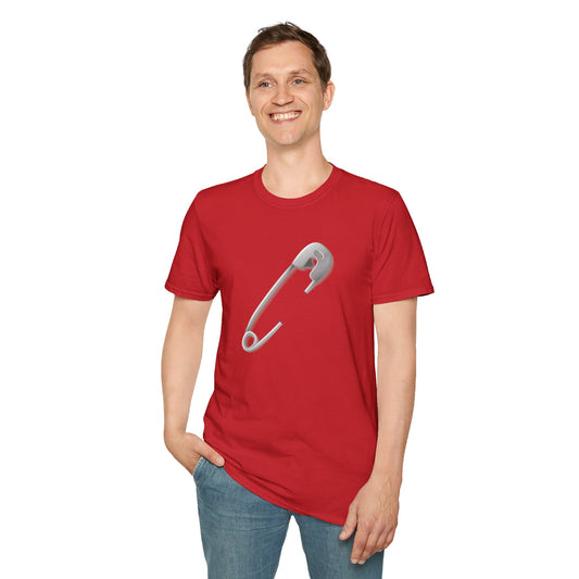 Unisex Softstyle T-Shirt - Versatile Minimalist Safety Pin