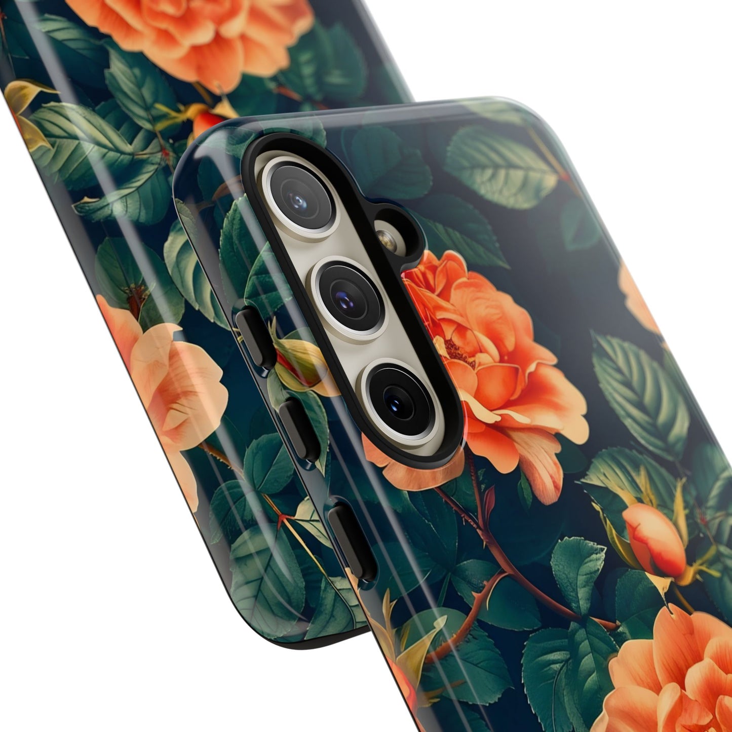 Floral Phone Case, Tough Cases for Nature Lovers, Botanical Design, Phone Protection, Gift for Her, Trending Floral Accessories