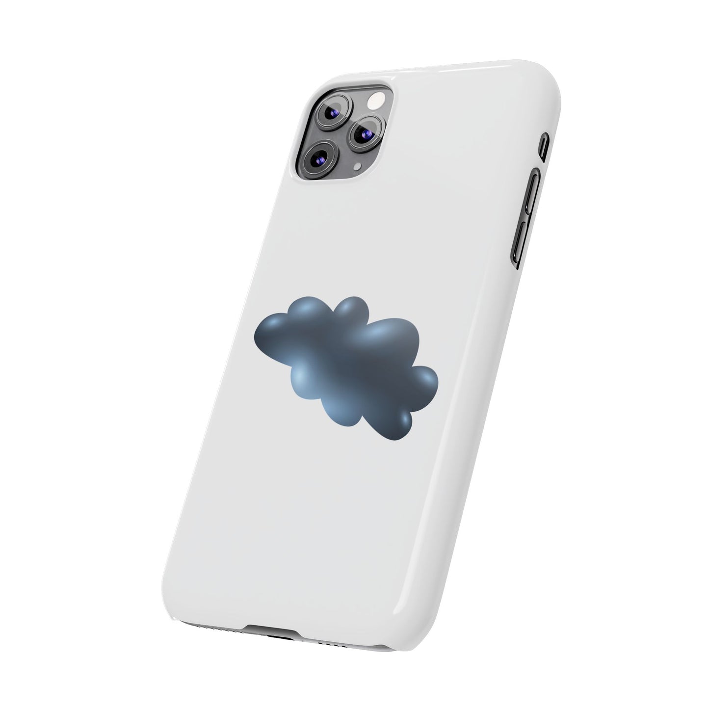 Soft Cloud Slim Phone Cases | Aesthetic Phone Cover, Cute Gift for Teens, Minimalist Design, Trendy Phone Accessories, Cloud Lover