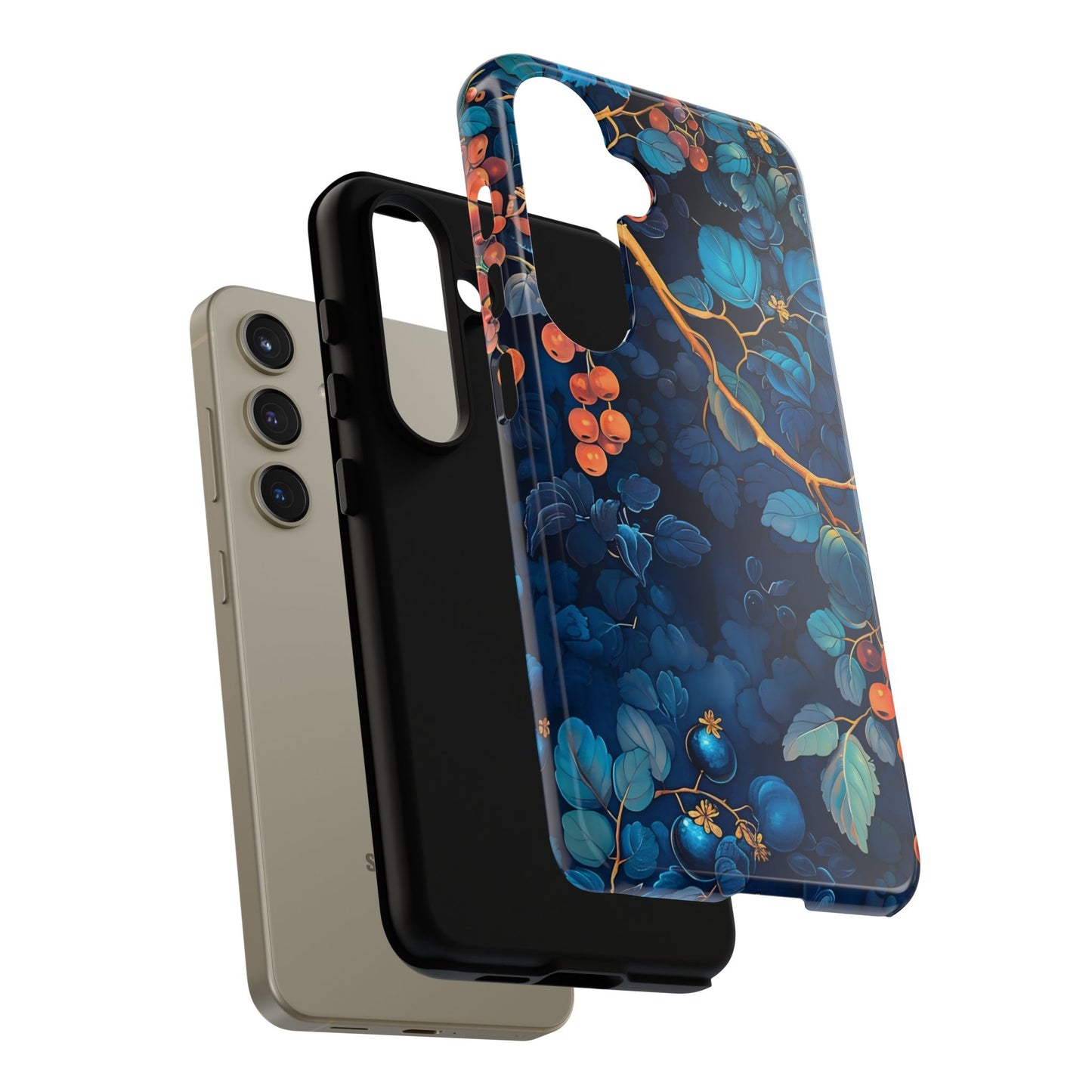 Artistic Phone Case with Floral Design, Tough Cases for iPhone, Nature-Inspired Accessory, Unique Gift for Her, Protective Cover