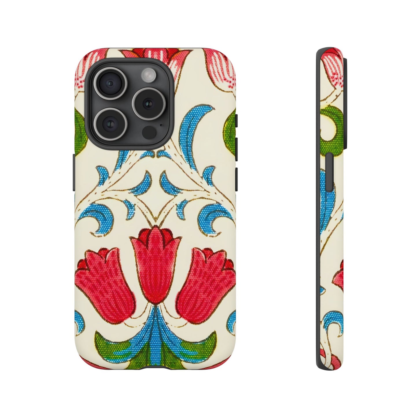 Floral Phone Case - Tough Cases | Stylish Protection, Gift for Her, Boho Phone Cover, Spring Accessory, Cute Tech