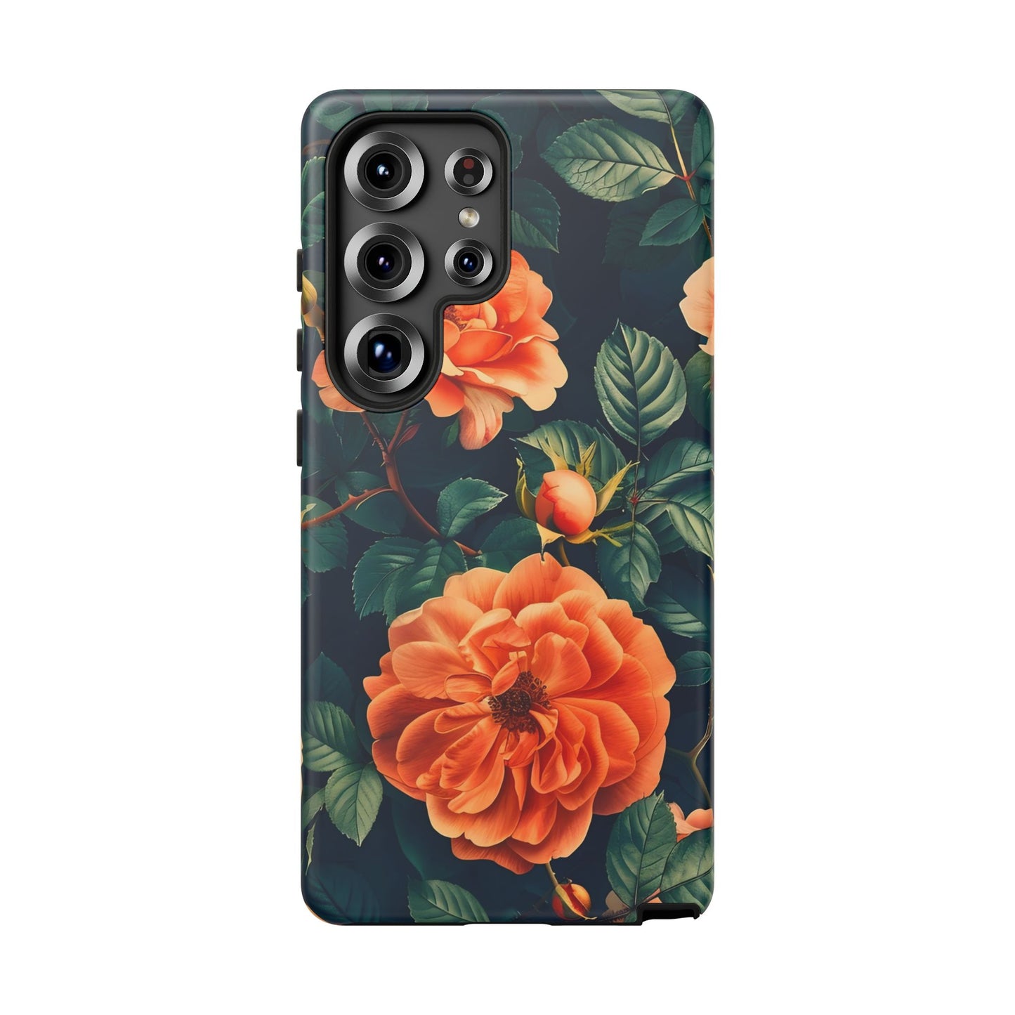 Floral Phone Case, Tough Cases for Nature Lovers, Botanical Design, Phone Protection, Gift for Her, Trending Floral Accessories