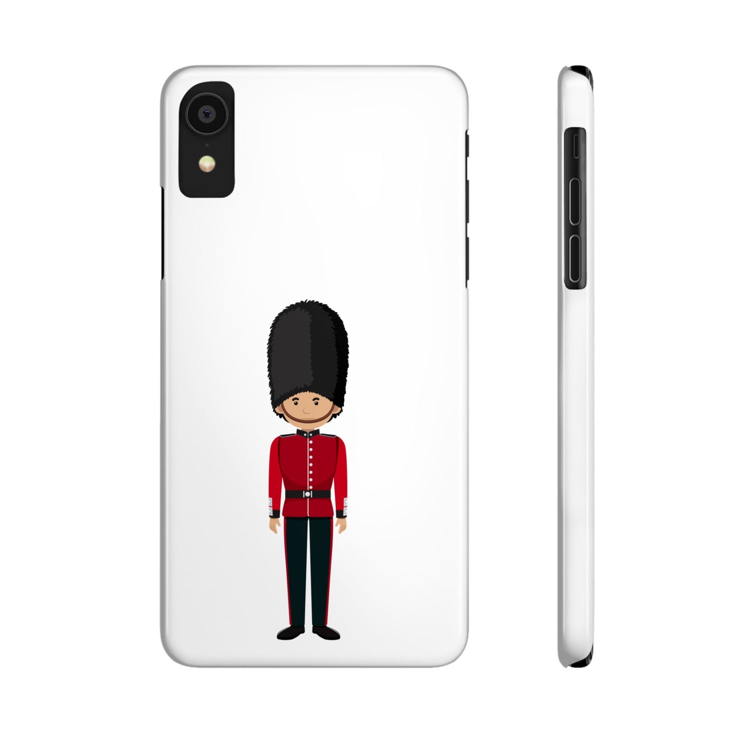 Slim Phone Cases with Royal Guard Design for UK Lovers, Travel Souvenir, Holiday Gift, Phone Accessories, Fun Style