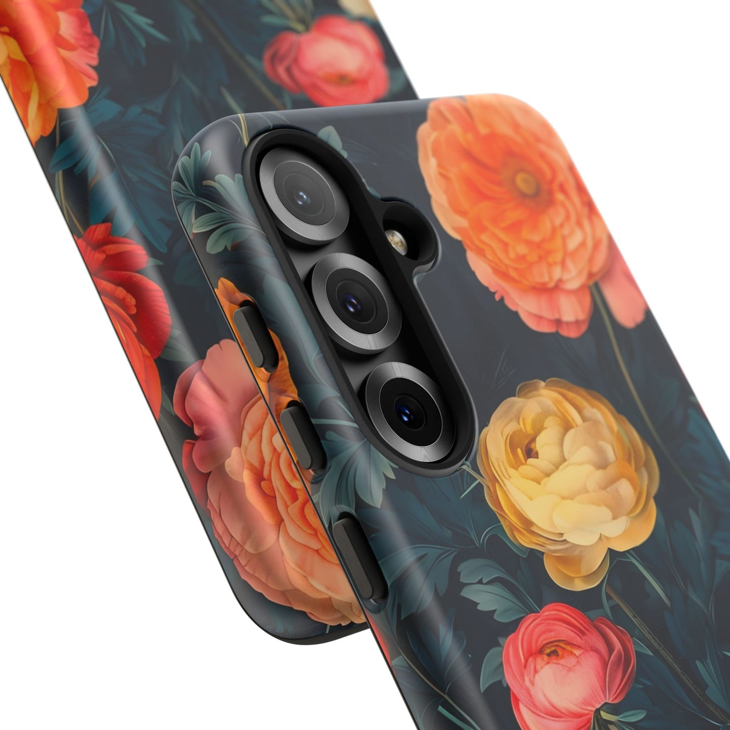 Floral Phone Case - Tough Cases, Stylish Protection, Gift for Flower Lovers, Customizable Cover, Floral Design Mobile Accessory