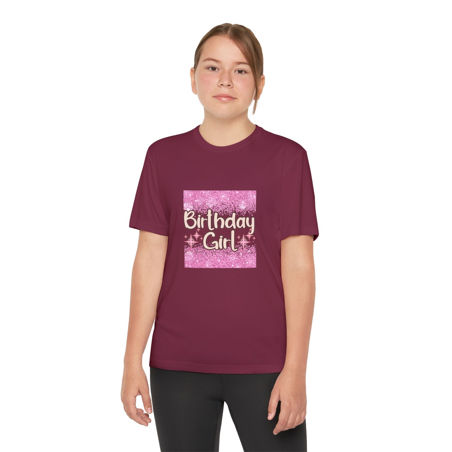 Youth Birthday Girl Tee - Fun Celebration T-Shirt for Young Girls