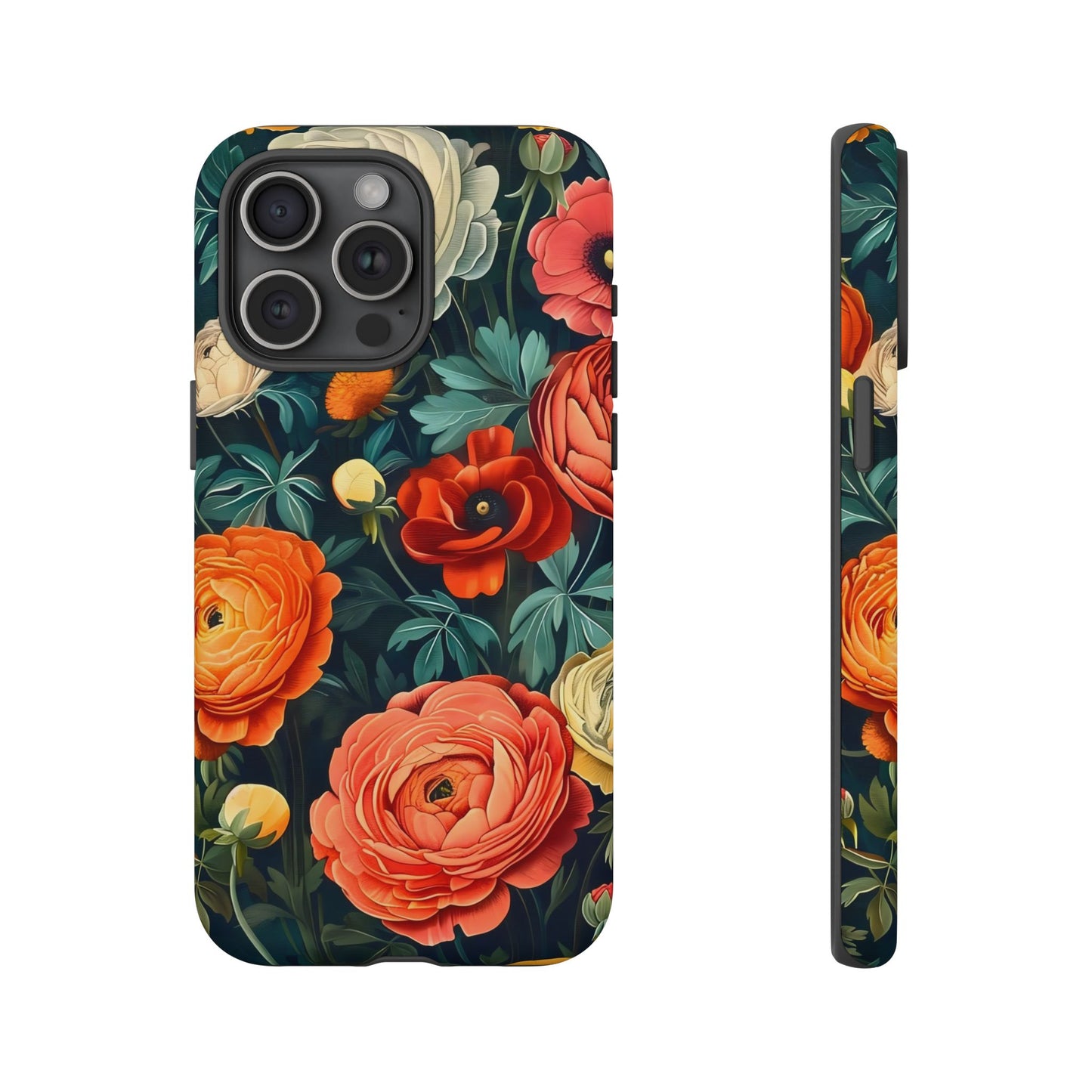 Floral Phone Case, Tough Cases - Stylish Protection, Gifts for Her, Nature Lover Decor, Floral Accessories