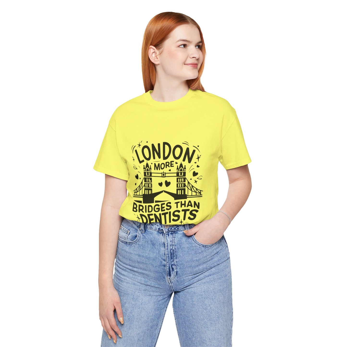 Unisex Jersey Short Sleeve Tee - London is having more Bridges