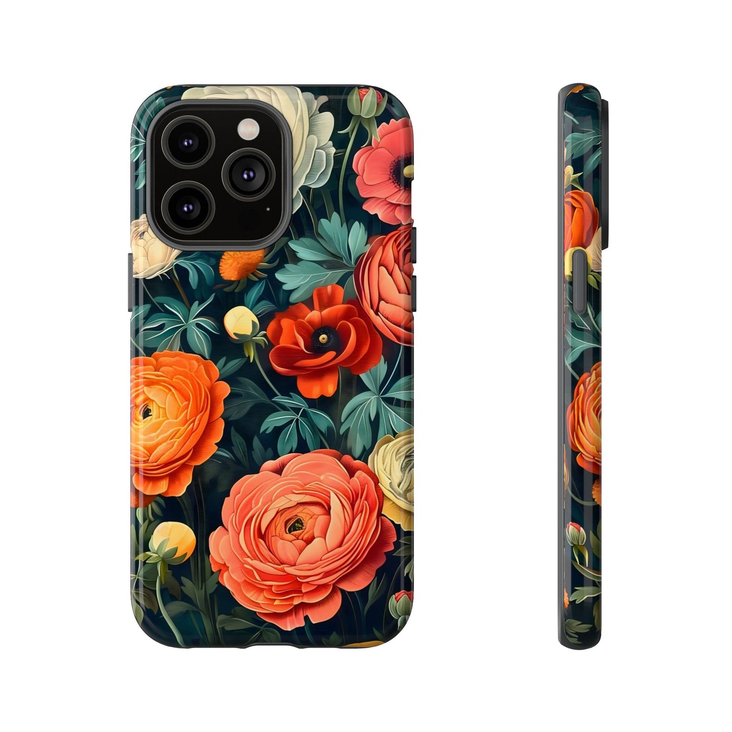 Floral Phone Case, Tough Cases - Stylish Protection, Gifts for Her, Nature Lover Decor, Floral Accessories