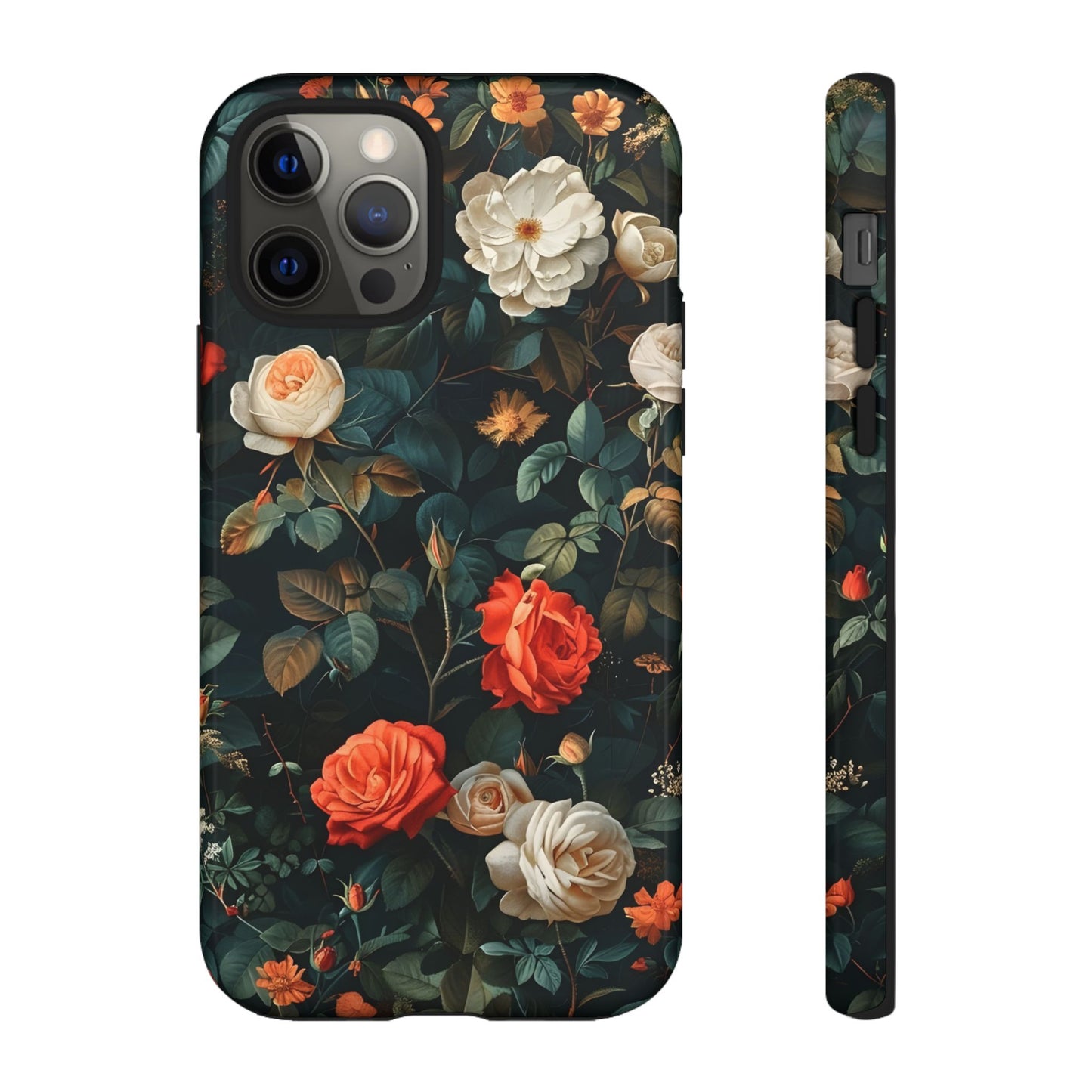 Floral Phone Case | Tough Cases with Elegant Design | Gift for Her, Mother's Day, Birthdays, Personalized, Trendy Tech Accessories