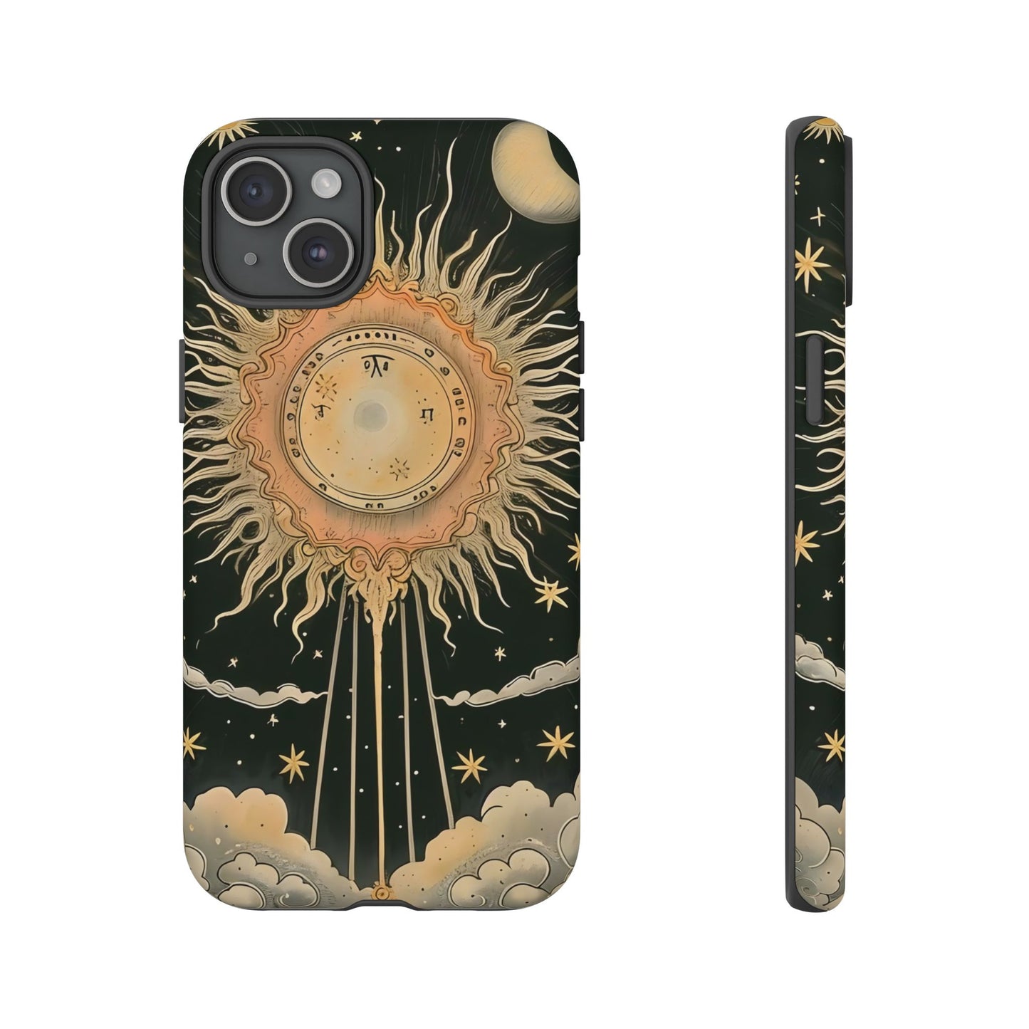Celestial Phone Case, Tough Cases for Astrology Lovers, Cosmic Design, Gift for Astronomers, Unique Phone Accessories