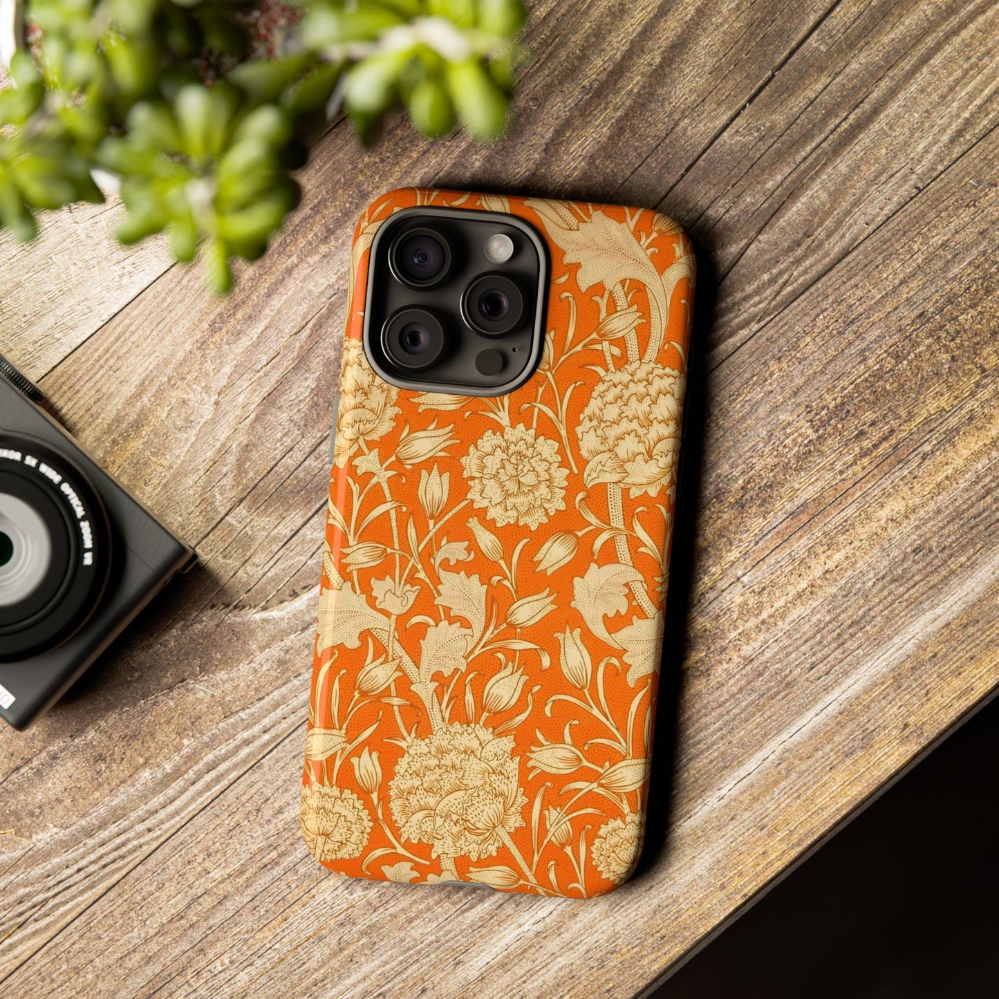 Floral Phone Case, Vibrant Tough Cases for Garden Lovers, Stylish Protection, Gift for Birthdays, Spring Decor, Unique Design