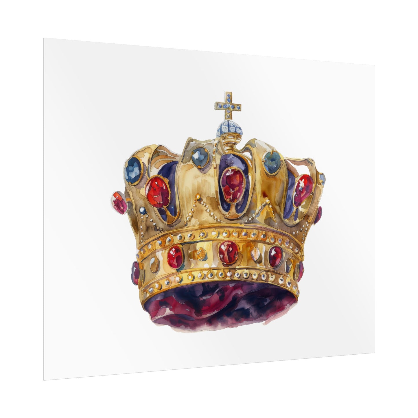 Crown Rolled Posters