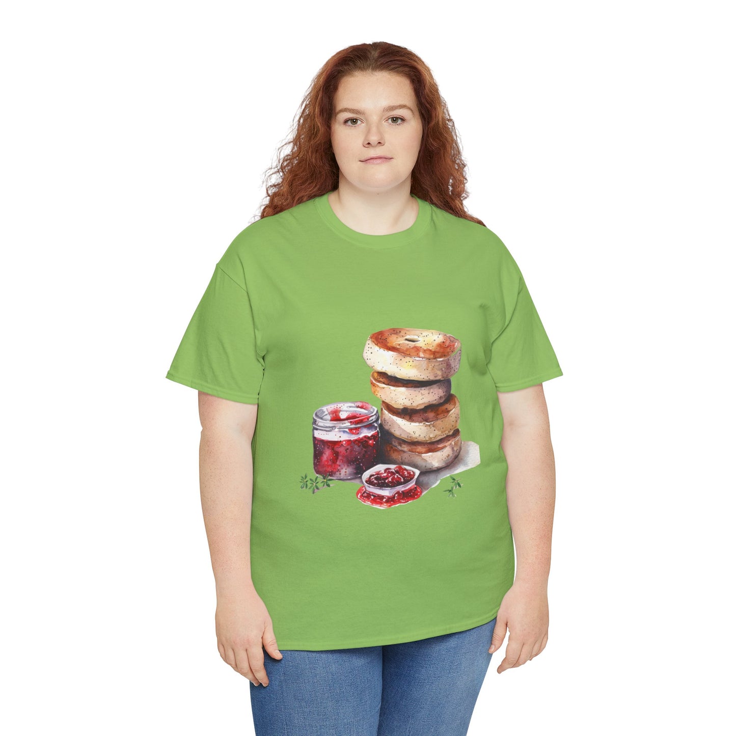 Unisex Heavy Cotton Tee - A Taste of Tradition - Iconic British Cuisine