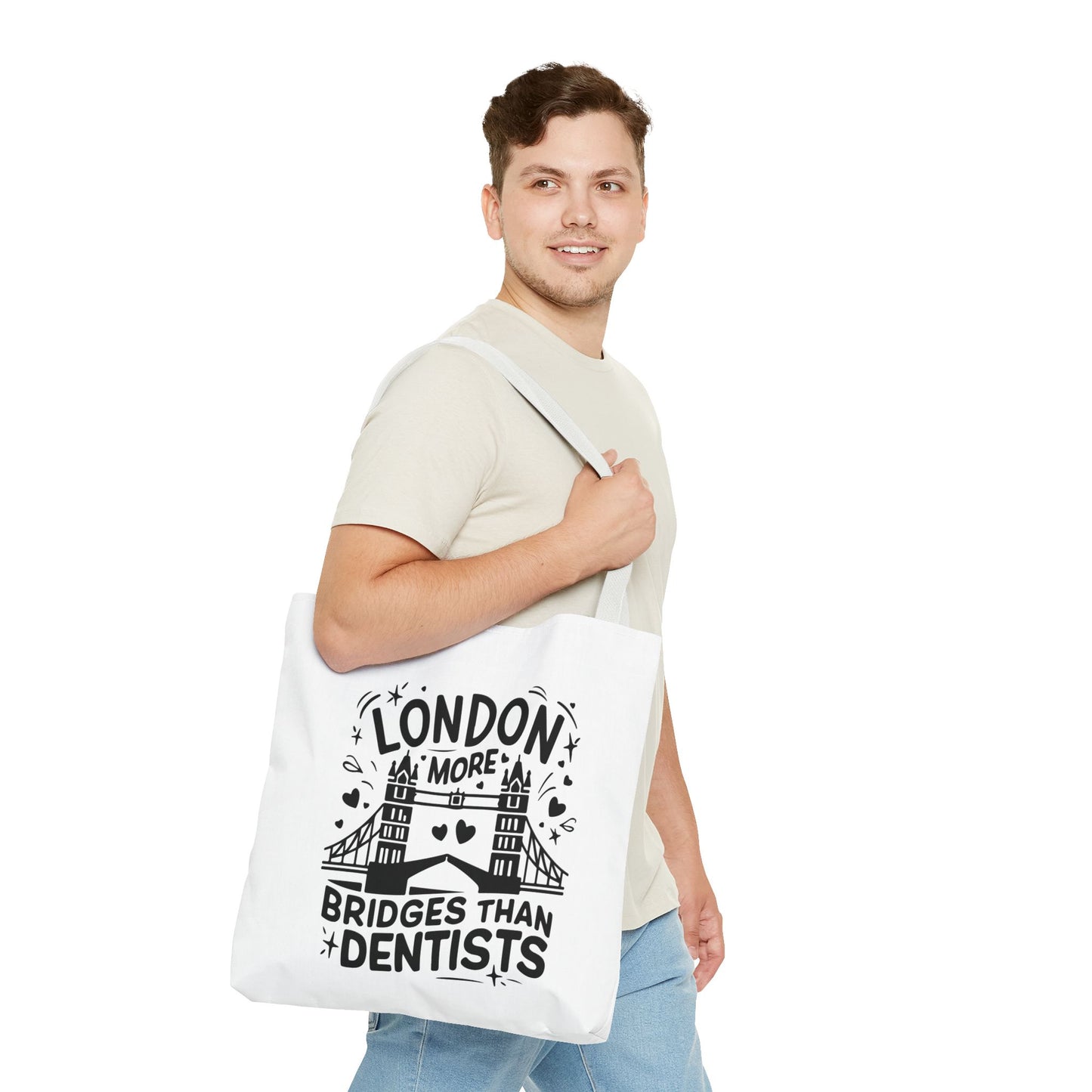London Bridges Tote Bag - Funny Gift for Travelers, Casual Outings, Eco-Friendly Bag, Shopping Tote, Unique Memory
