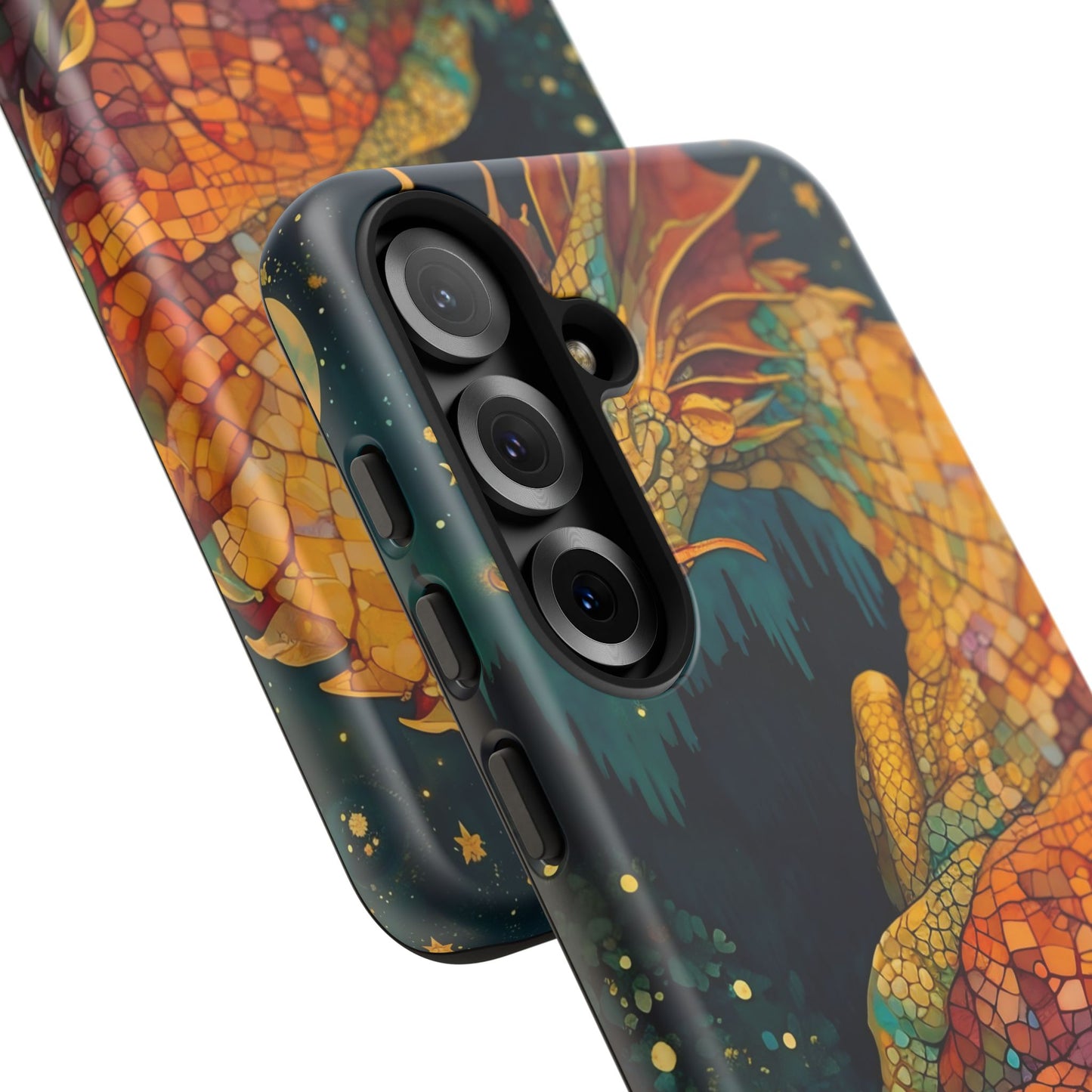 Dragon Art Phone Case, Tough Phone Cover, Fantasy Gift, Unique Mobile Accessory, Dragon Lover Gift, Stylish Protection