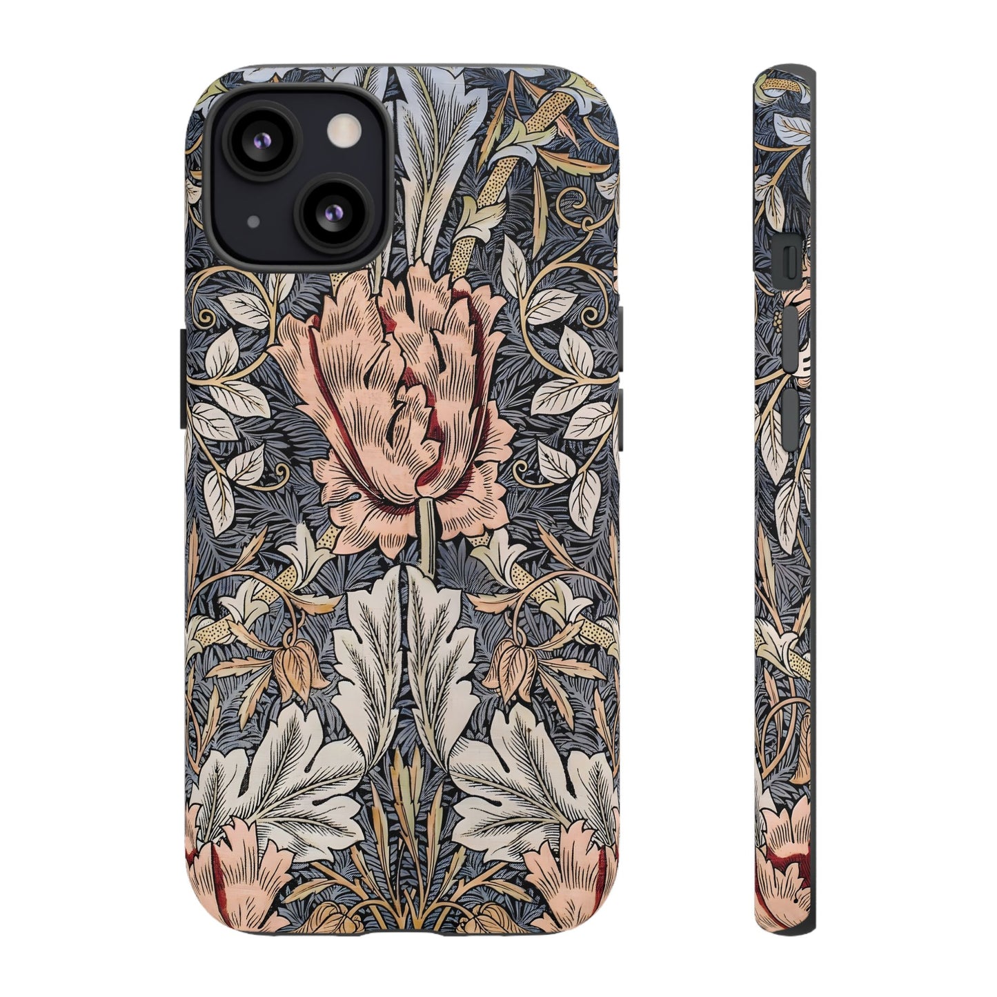 Floral Phone Case, Tough Cases for Stylish Protection, Flower Design, Gift for Her, Phone Accessories, Trendy Mobile Covers