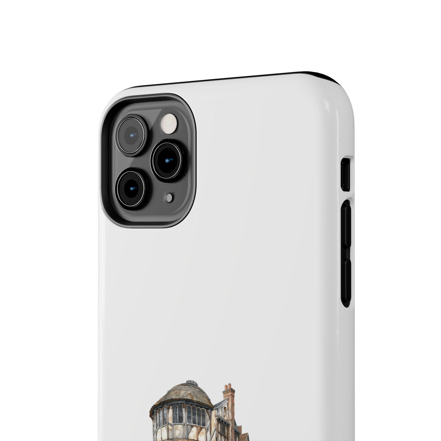Artistic Tough Phone Case - Vintage Architectural Design