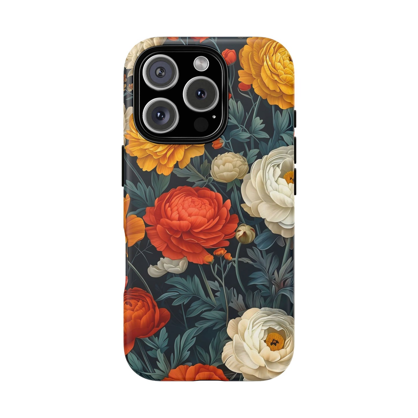 Floral Tough Case for Phones | Durable Floral Phone Cover, Boho Chic, Unique Gift for Her, Phone Protection, Flower Design