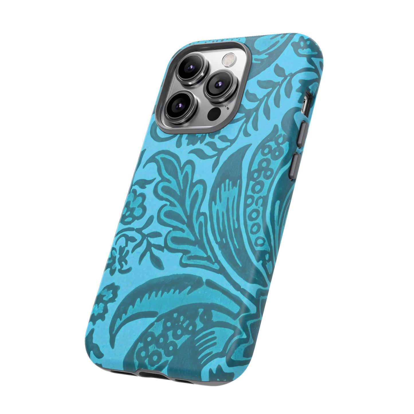 Tough Cases Floral Phone Case, Boho Chic Cover for Smartphones, Unique Gift for Her, Trendy Tech Accessory, Perfect for Personalization