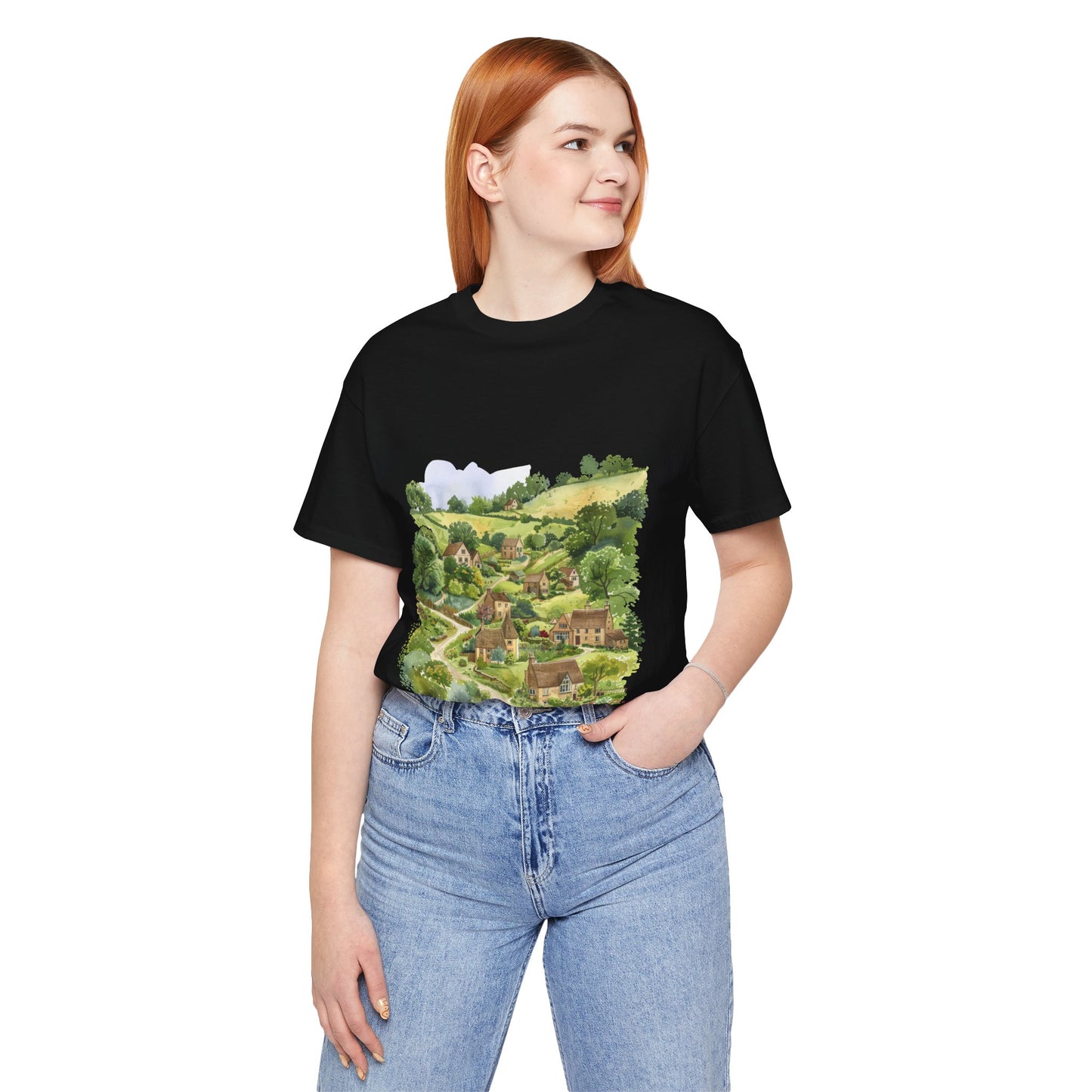 Unisex Jersey Short Sleeve Tee - Enchanting Landscapes of Britain