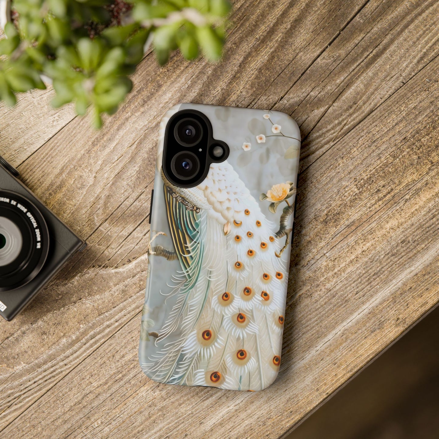 White peacock Tough Cases
