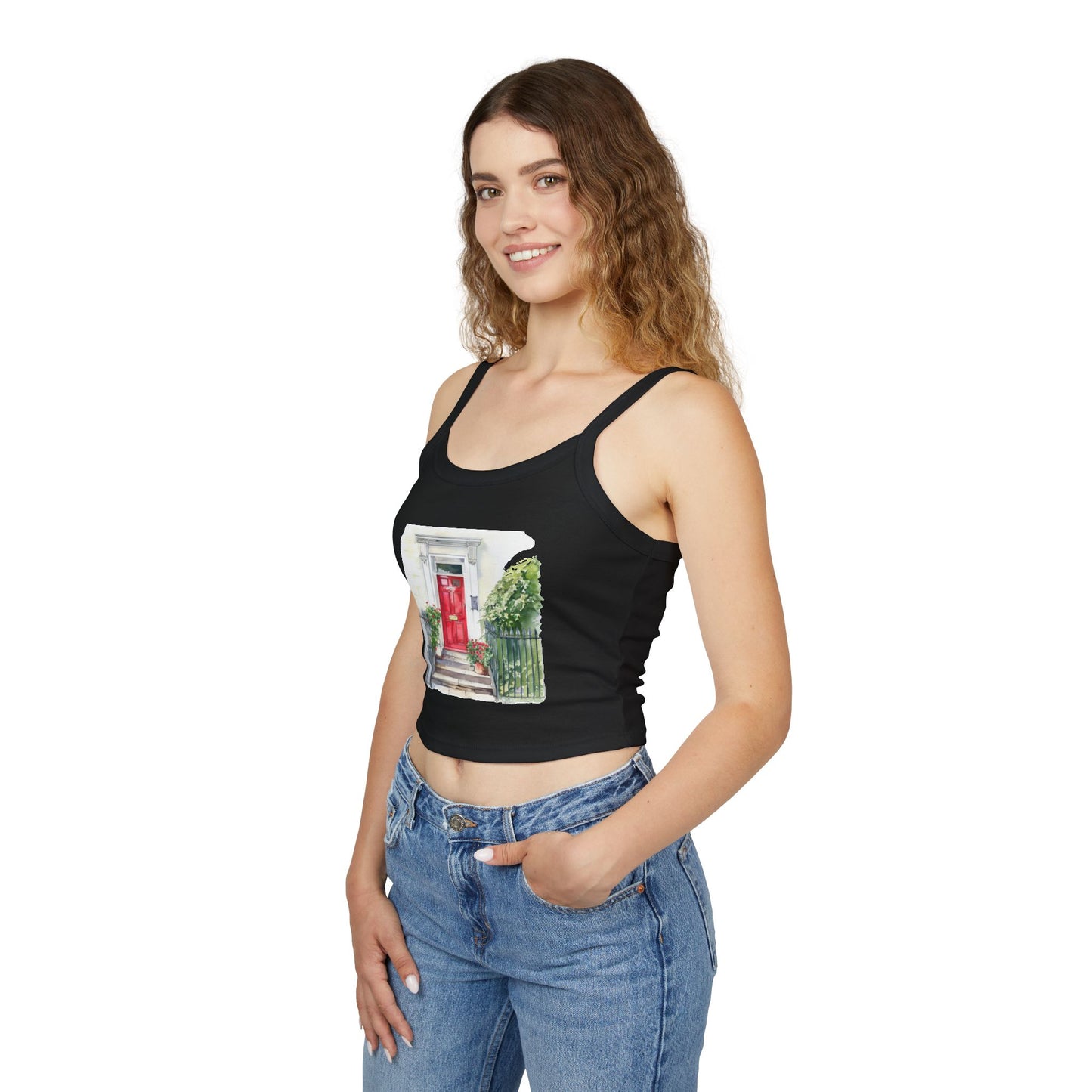 Women's Spaghetti Strap Tank Top - British Nature - Landscapes - Natural Beauty