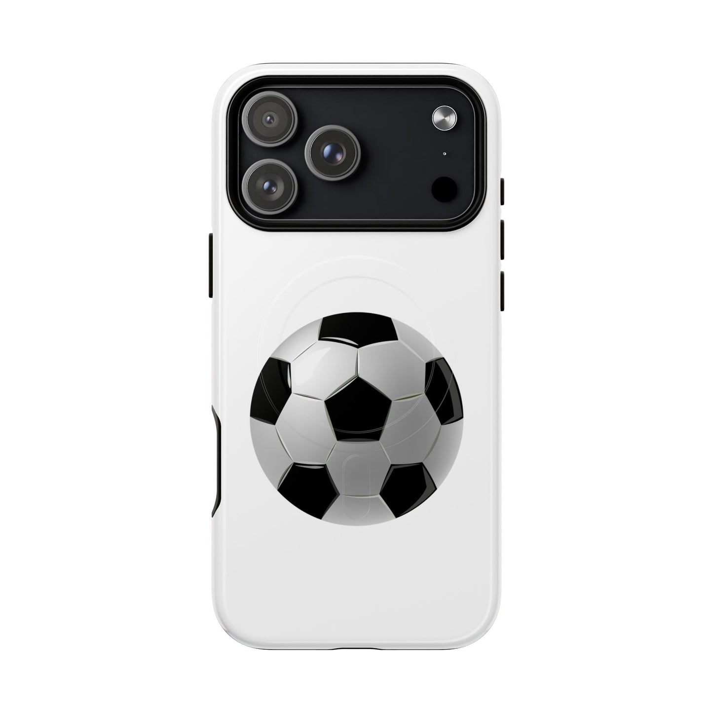 Durable Soccer Phone Case for Sports Lovers, Magnetic Phone Cover, Gift for Athletes, Soccer Fan Accessory, Sports Team Merchandise