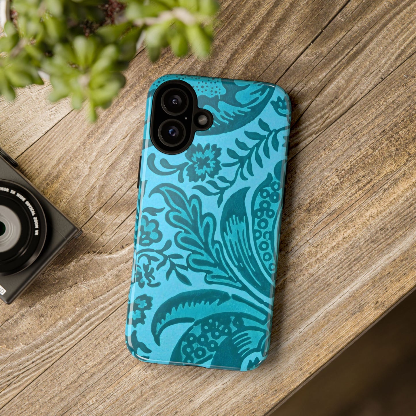 Tough Cases Floral Phone Case, Boho Chic Cover for Smartphones, Unique Gift for Her, Trendy Tech Accessory, Perfect for Personalization