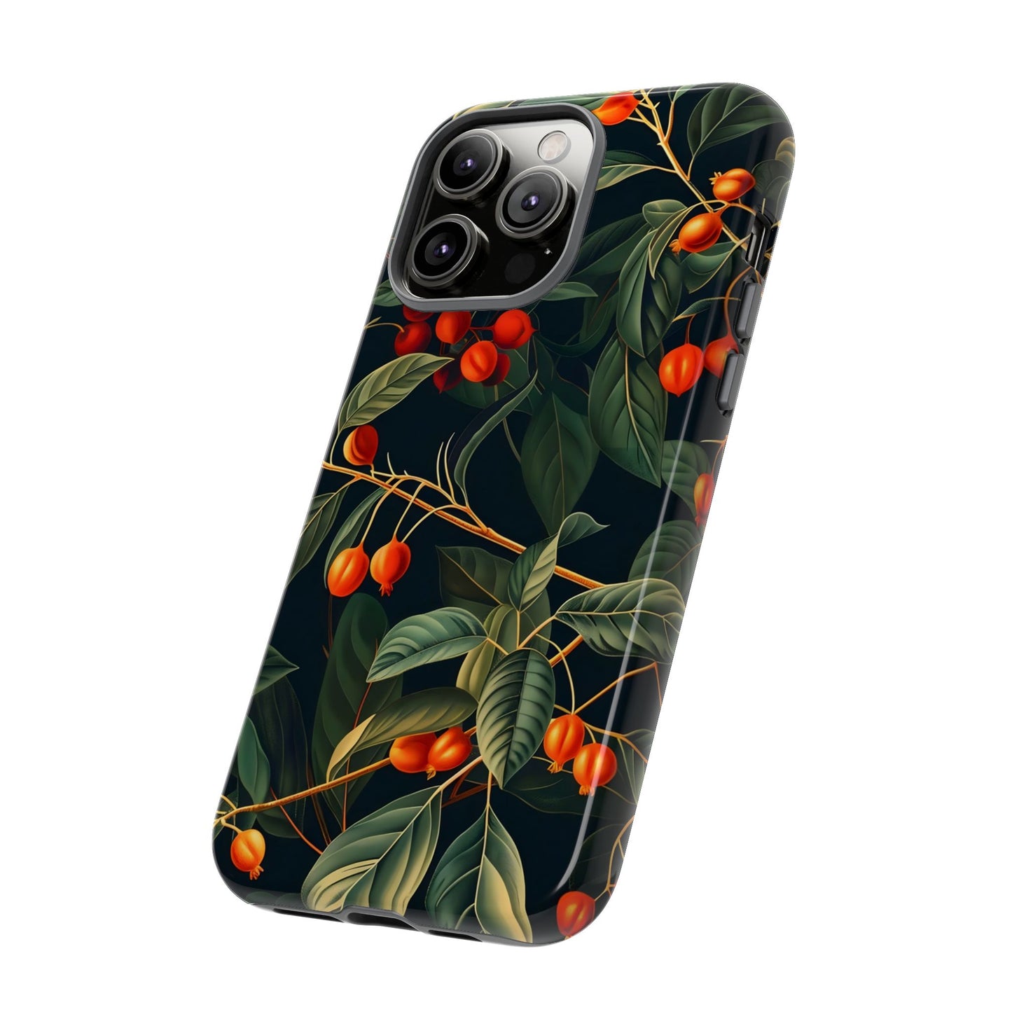 Tough Cases, Floral Phone Case, Nature-Inspired Tech, Unique Gift, Phone Accessory, Botanical Design, Fall Vibes