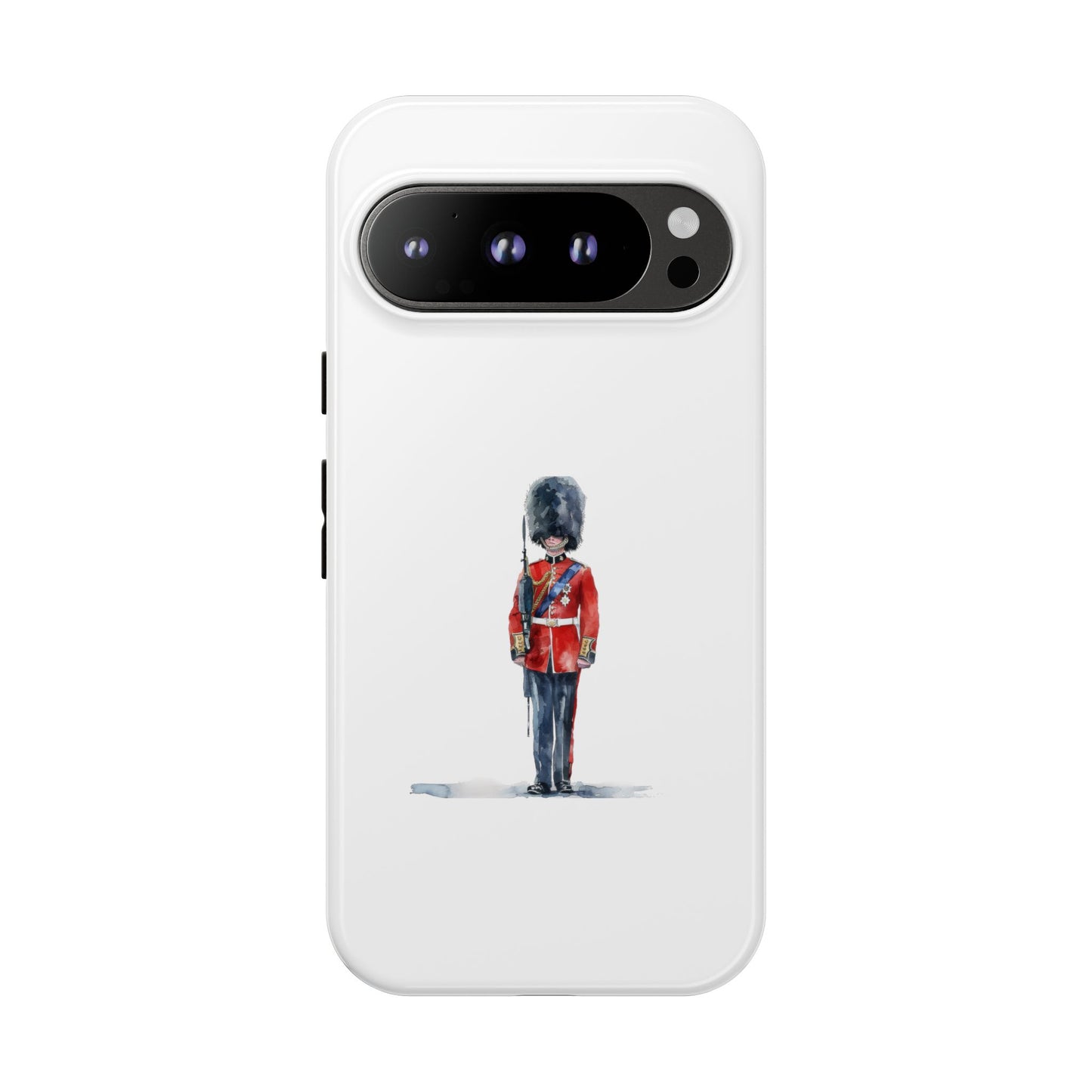 Royal Guard Phone Case, Phone Cover for Tough Cases, London Souvenir, Gift for Him/Her, Military Themed Accessories