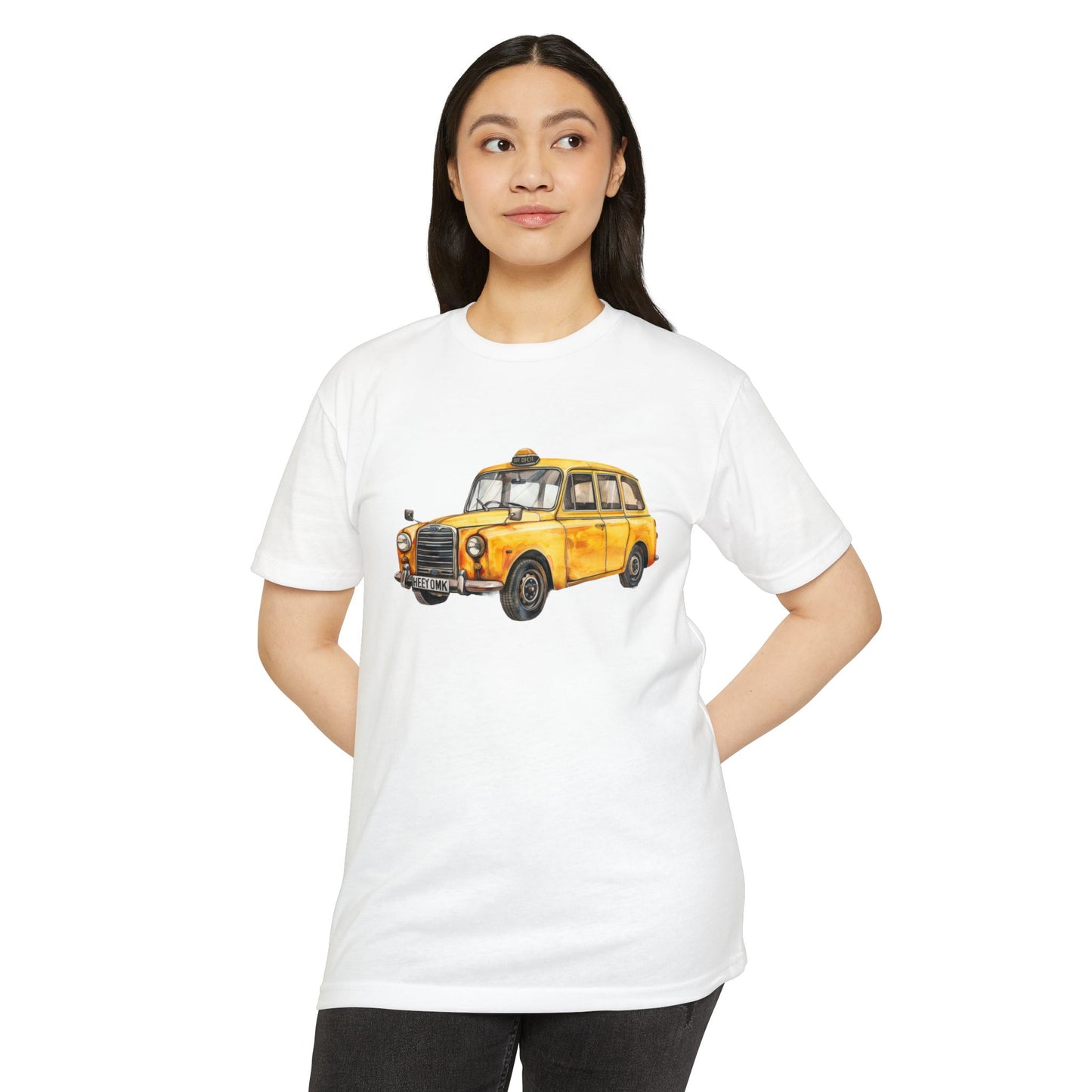 Unisex CVC Jersey T-shirt - British Vintage Car