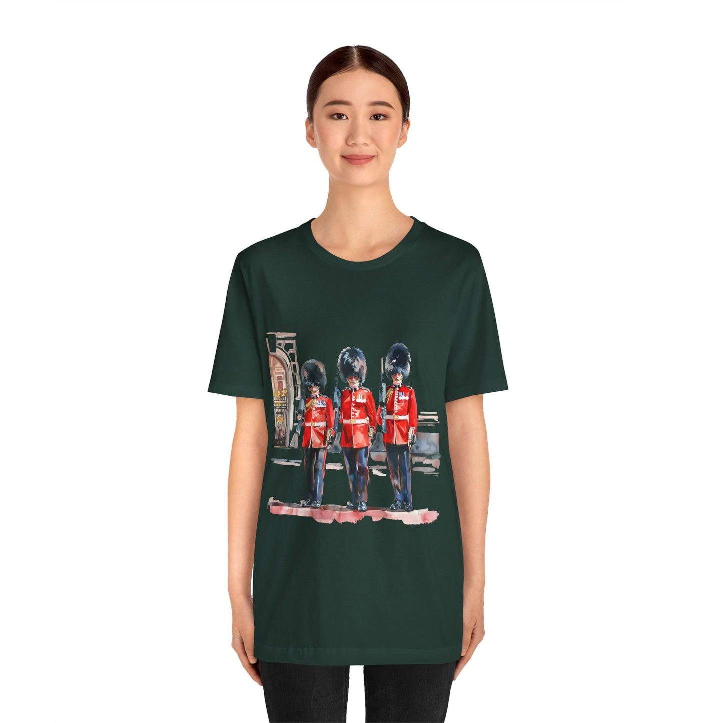 Unisex Jersey Short Sleeve Tee - The Scarlet Soldier - Bodmin Keep Museum