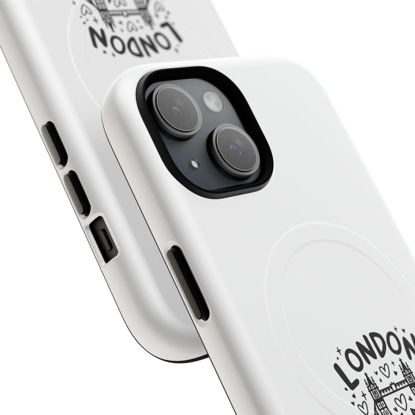 London-Inspired Tough Magnetic Cases | Perfect for Travelers, Gift for Friends, Unique Phone Protection, London Souvenirs, Travel Gifts