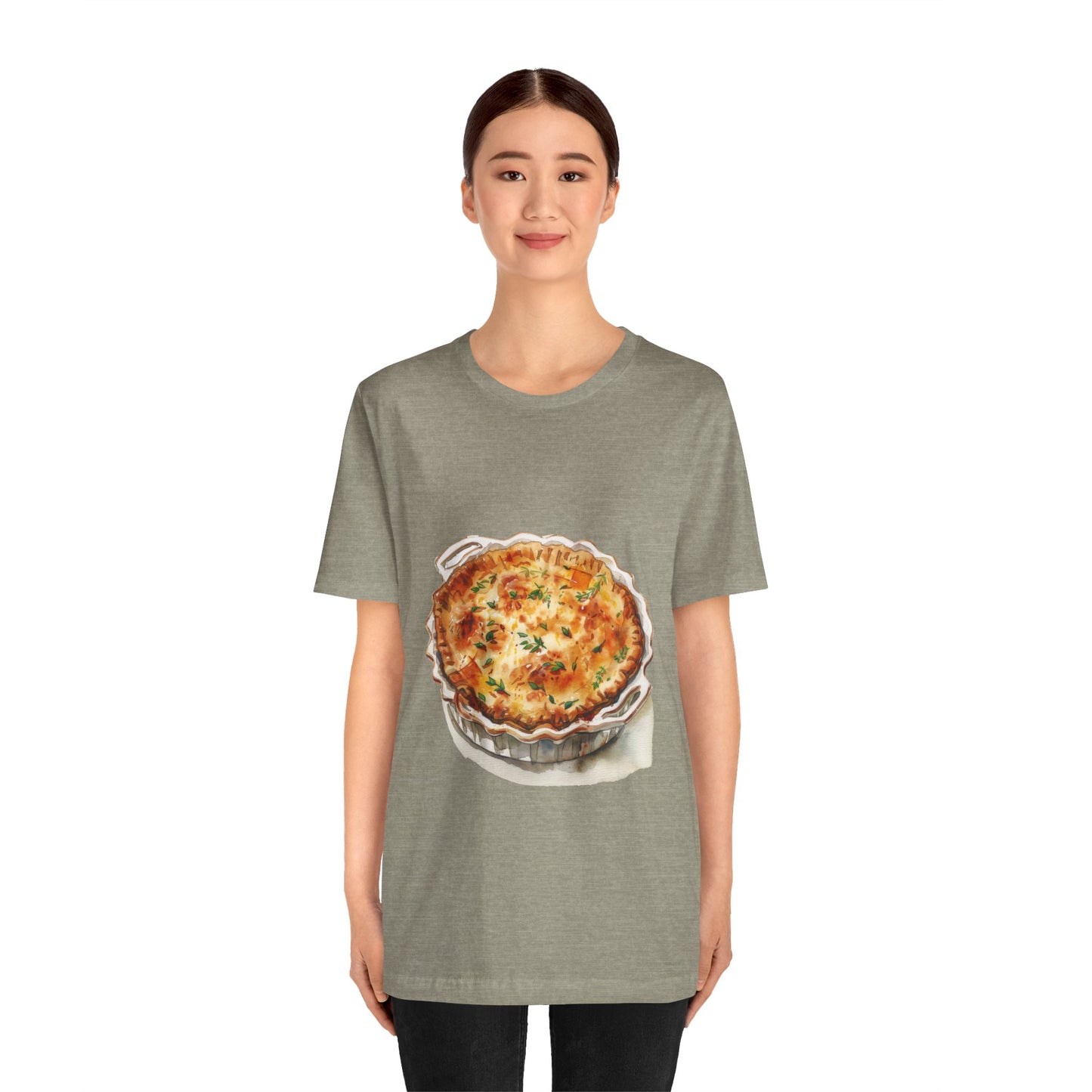 Unisex Jersey Short Sleeve Tee - The Flavors of Britain - Traditional Recipes Reimagined