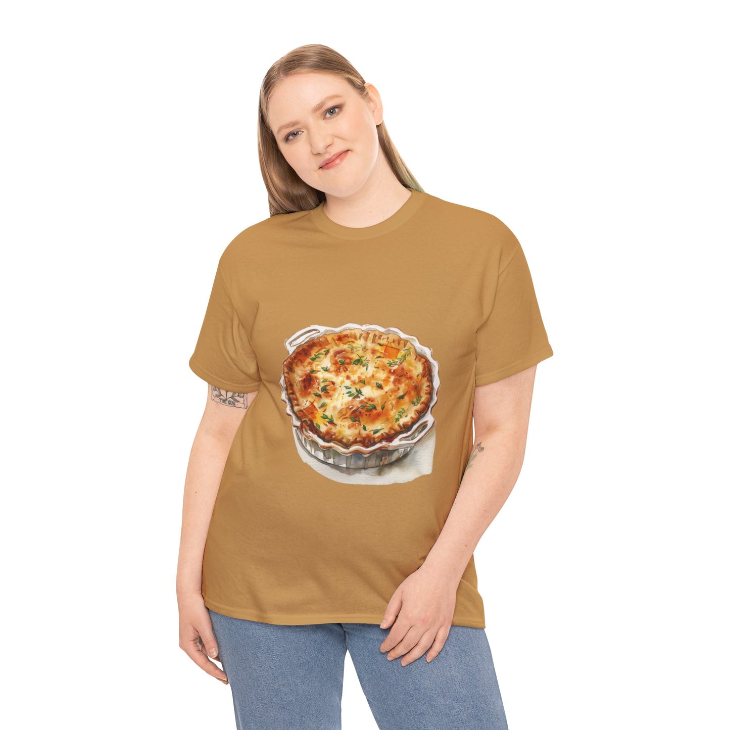 Unisex Heavy Cotton Tee - British Delicious Cuisie