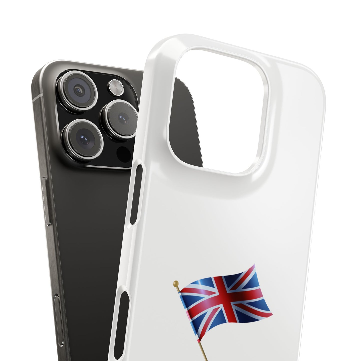 Union Jack Phone Case - Slim Phone Cases for Brits, Travel Lovers, United Kingdom Pride, Gift for Him/Her, National Holidays