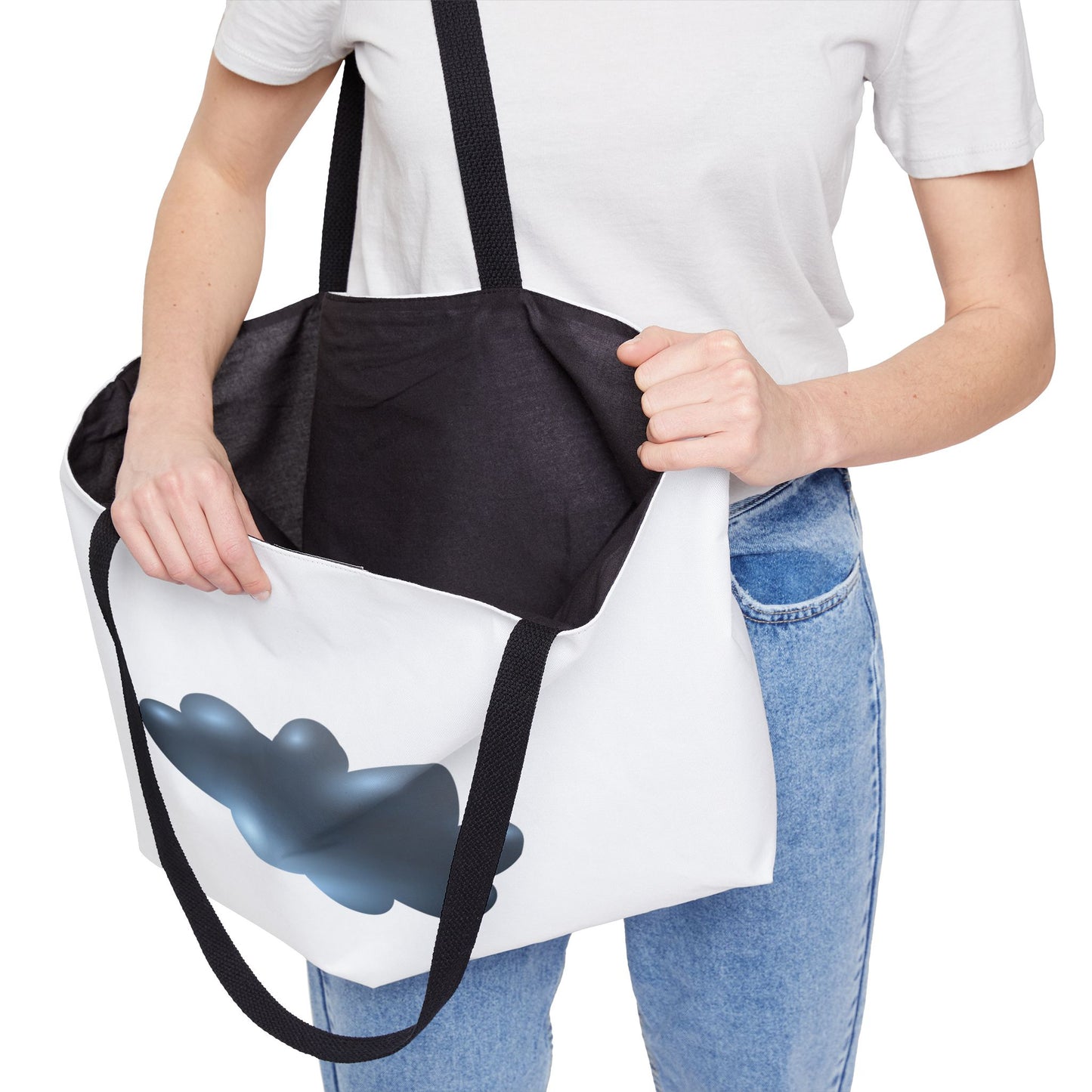 Stylish Weekender Tote Bag, Cloud Art Carryall, Beach Bag, Travel Bag for Weekend Getaways, Gift for Travelers
