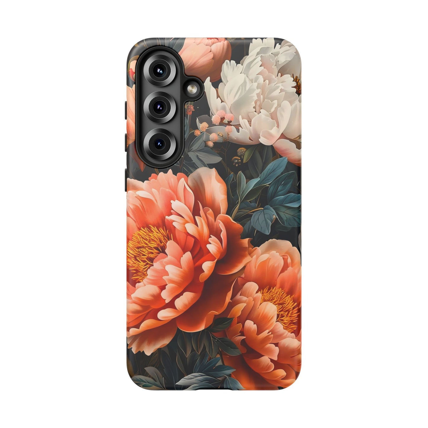 Floral Phone Case - Tough Cases, Durable Cover, Flower Design, Unique Gift, Phone Accessories