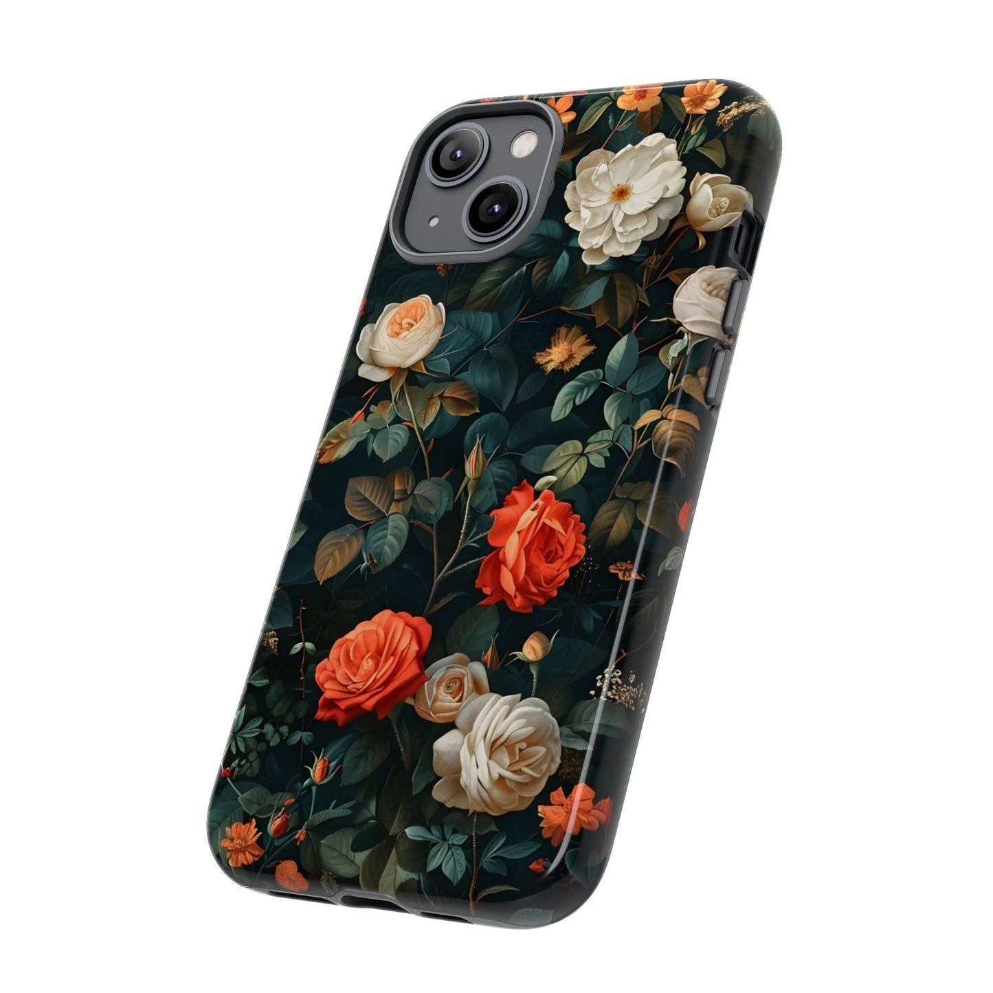 Floral Phone Case | Tough Cases with Elegant Design | Gift for Her, Mother's Day, Birthdays, Personalized, Trendy Tech Accessories