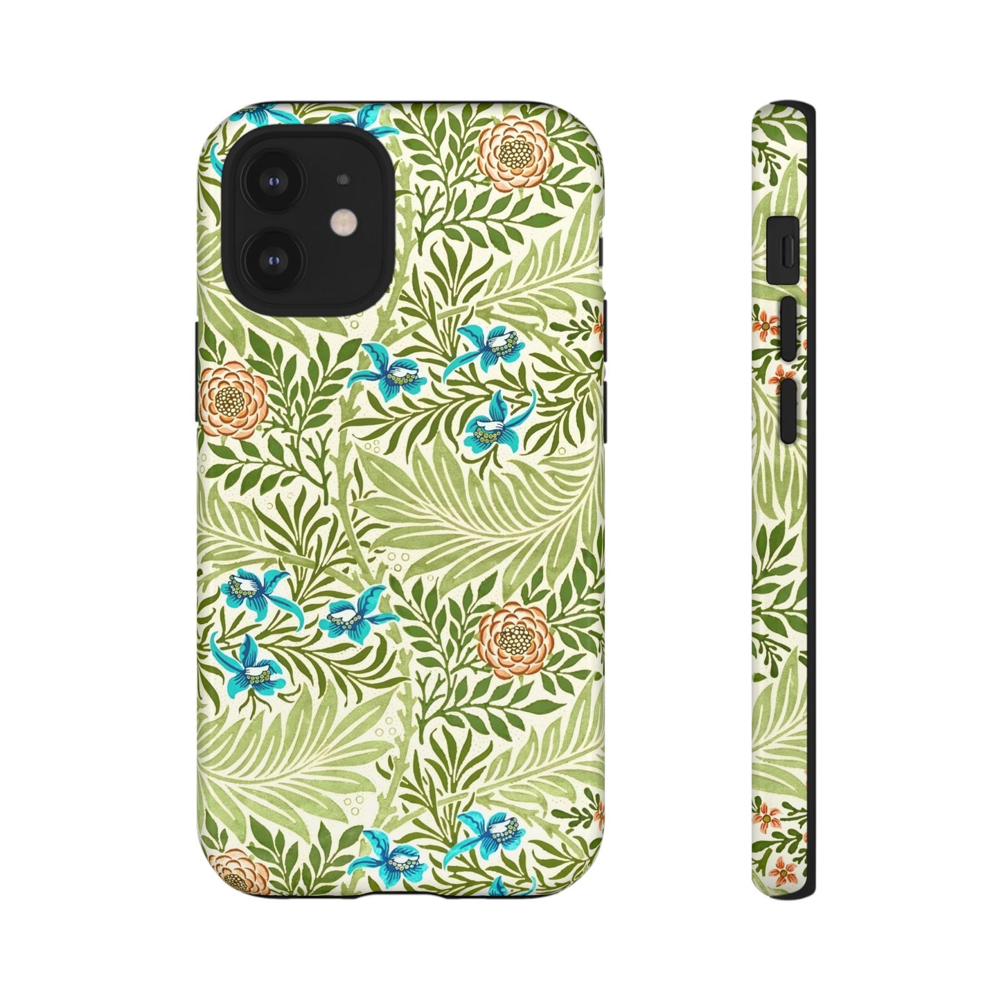 Tough Cases Phone Case, Botanical Print Phone Cover, Floral Smartphone Accessory, Nature-Inspired Tech Gear, Gift for Plant Lovers