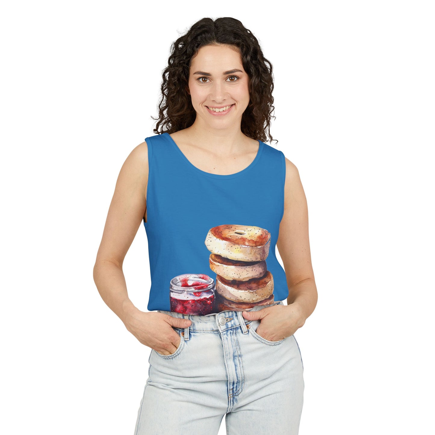 Unisex Garment-Dyed Tank Top - A Taste of the Crown - British Royal Food Heritage
