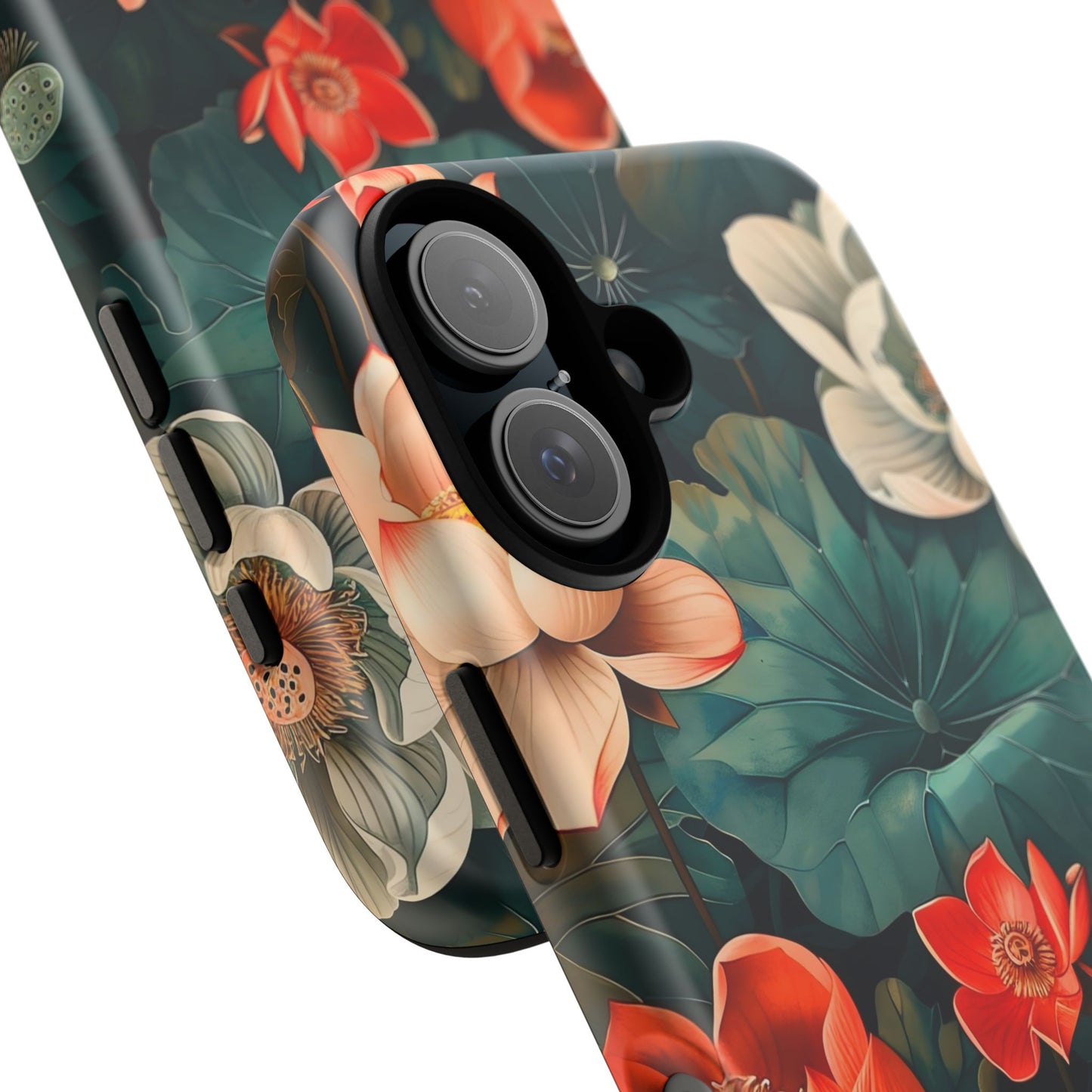 Flower Phone Case, Floral Phone Cover, Tough Case for Floral Lovers, Gift for Her, Stylish Tech Accessories