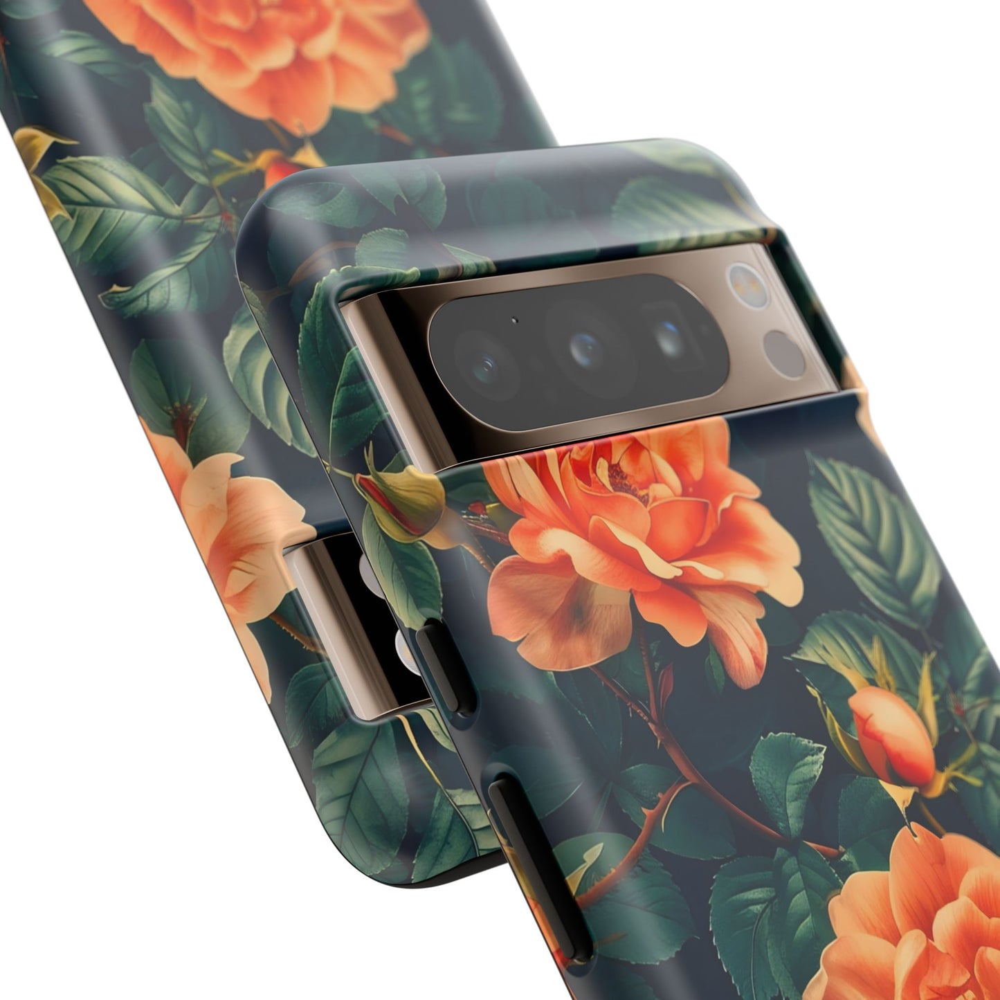 Floral Phone Case, Tough Cases for Nature Lovers, Botanical Design, Phone Protection, Gift for Her, Trending Floral Accessories