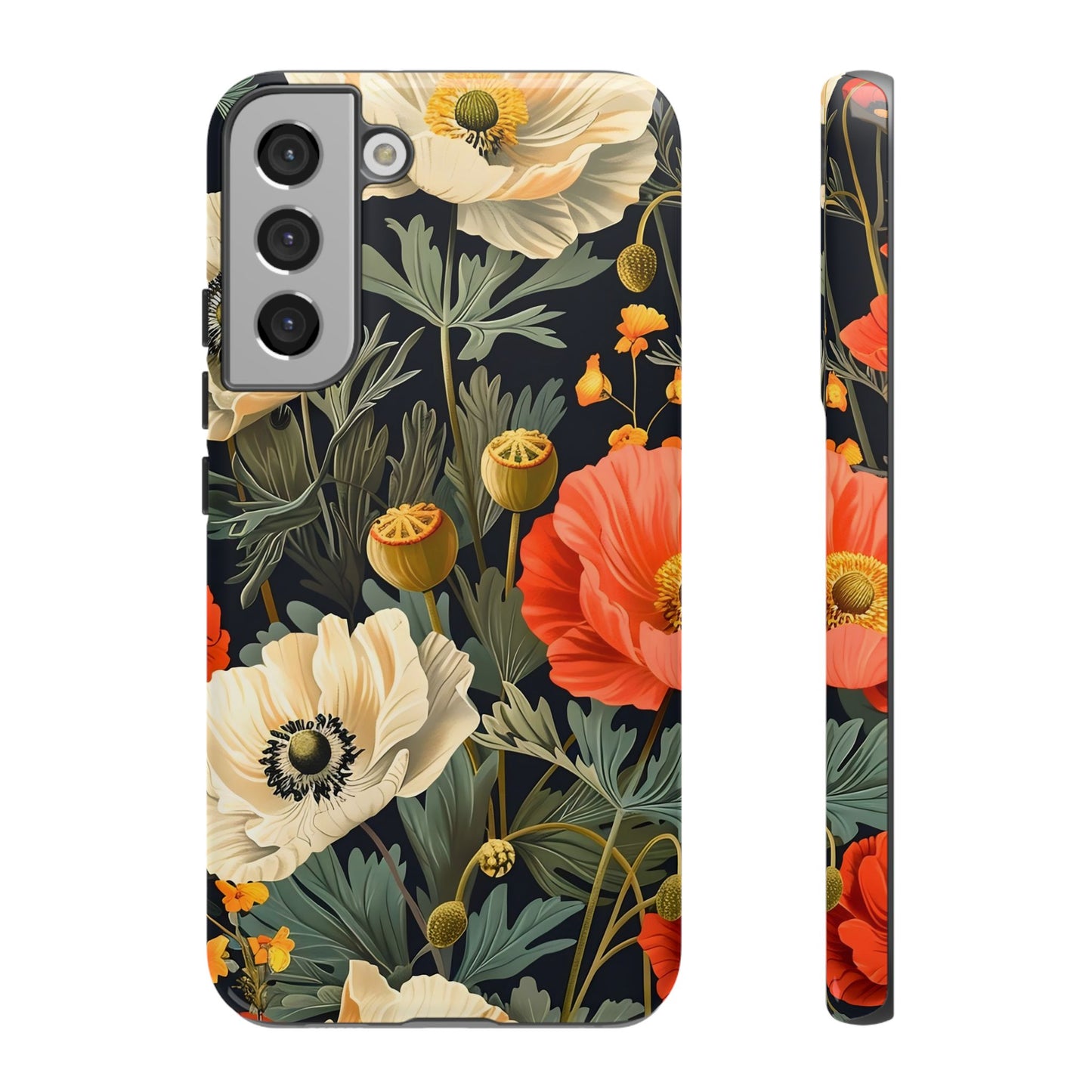 Floral Phone Case - Tough Cases with Vibrant Garden Design, Phone Accessory, Gift for Her, Spring Style, Nature Lover