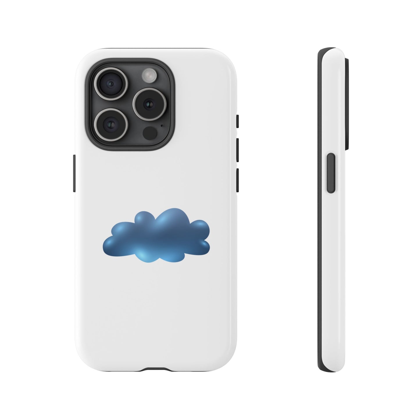 Cloud Design Phone Case - Tough Cases for Protection and Style